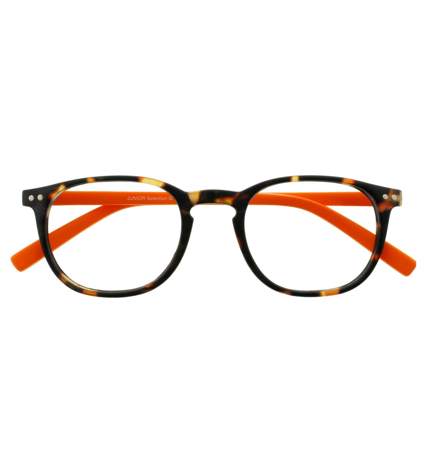 I NEED YOU reading glasses Junior Selection SPH:+2.00 Color:Havana-Orange