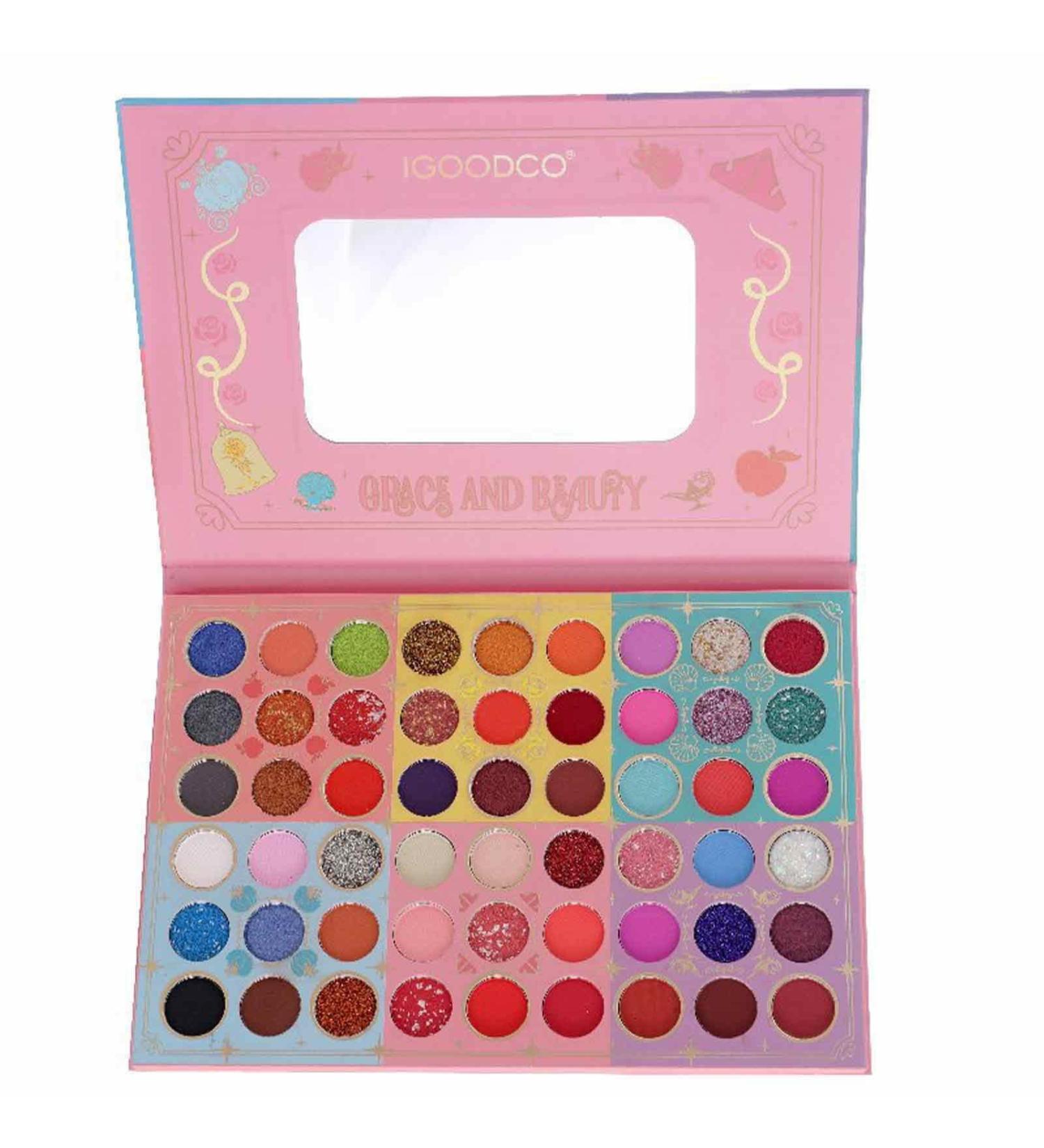 Eyeshadow Palette 54 Colors Large Rainbow Eye Shadow Blendable Velvet Texture High Pigmented Matte Eyeshadow Palette for Beginners Any Skin Tones Guanglu - Buy Online on GoSupps.com