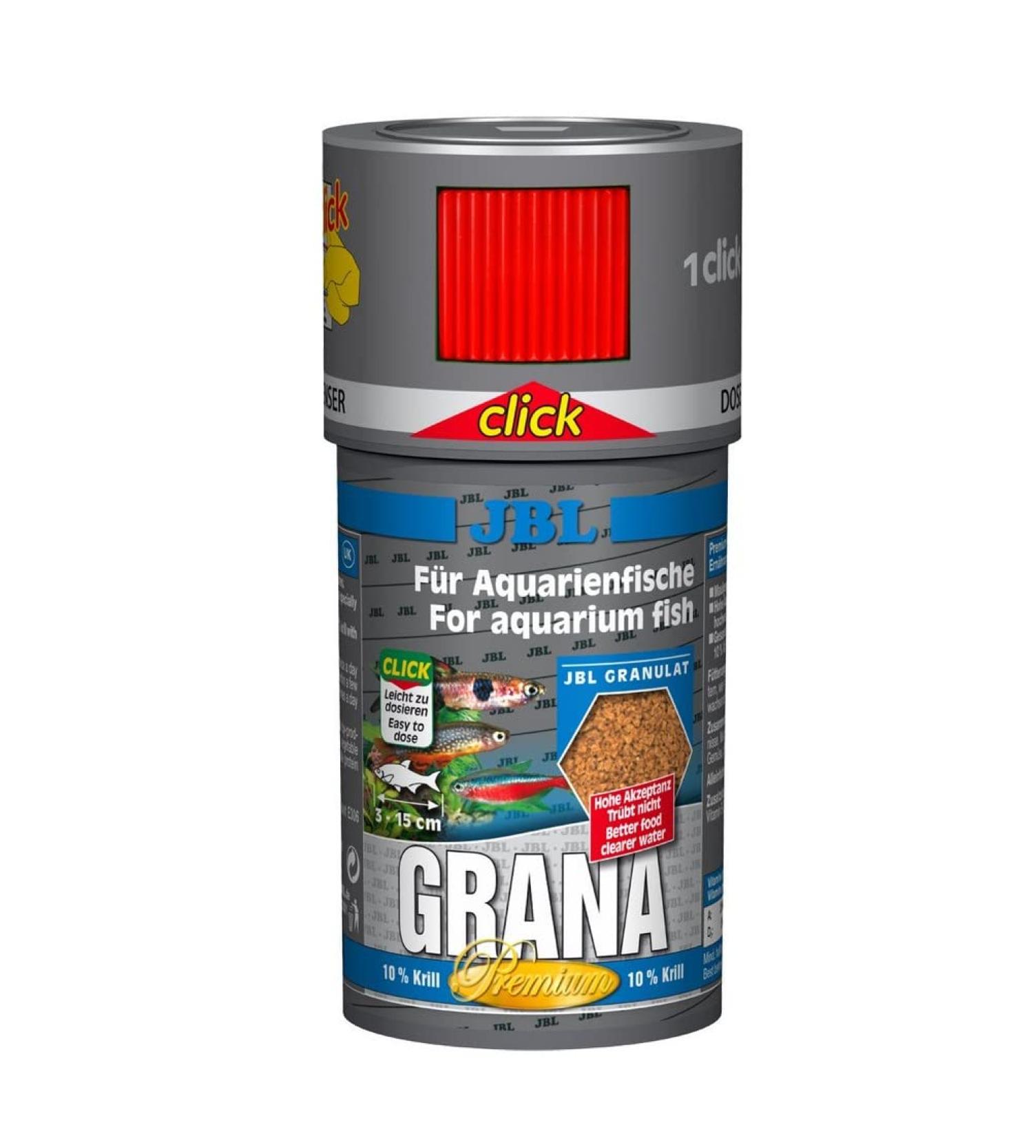 JBL Grana 40646 Premium Food for Small Aquarium Fish - 100 ml Granules No Taste - 43 g Pack - Buy Online on GoSupps.com