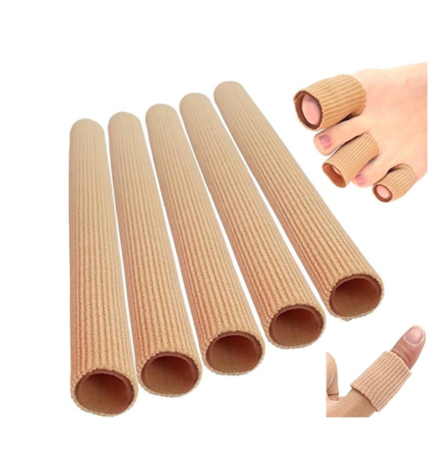 5 Pieces Silicone Finger & Toe Protection - Gel Toe Caps Bandage Pads & Separators | Prevent Blisters & Calluses | M-width (2 cm) - Buy Online on GoSupps.com