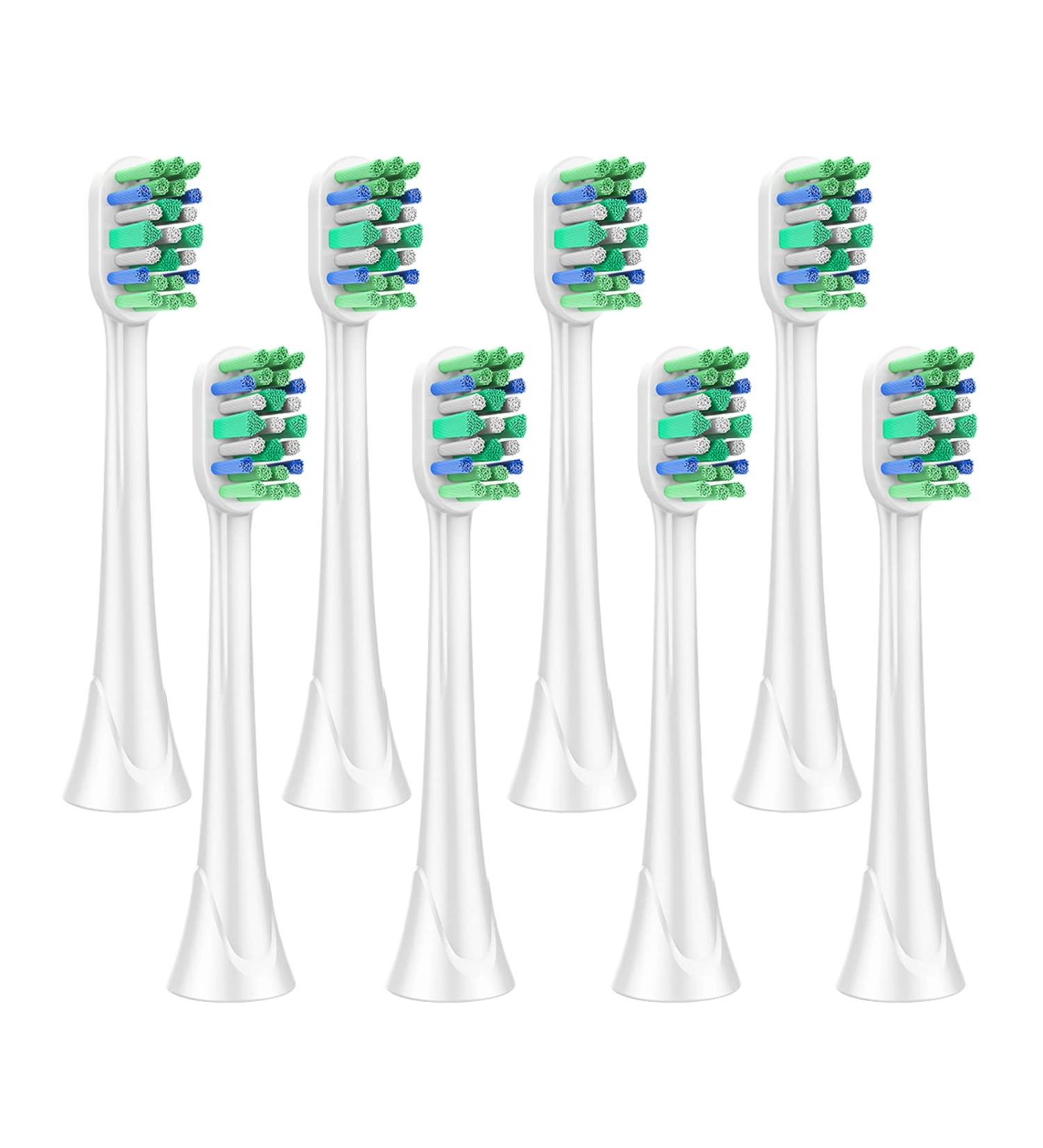 ALTLAU Replacement Toothbrush Heads 8 Pack - Compatible with Philips Sonicare, Click-on Replacement Brush - Buy Online on GoSupps.com
