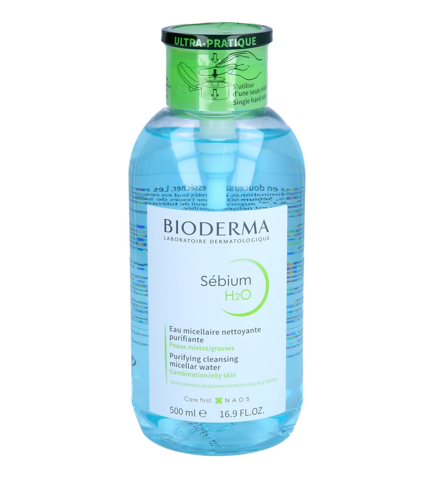 Bioderma Sebium H2O Pump Lotion 500 ml