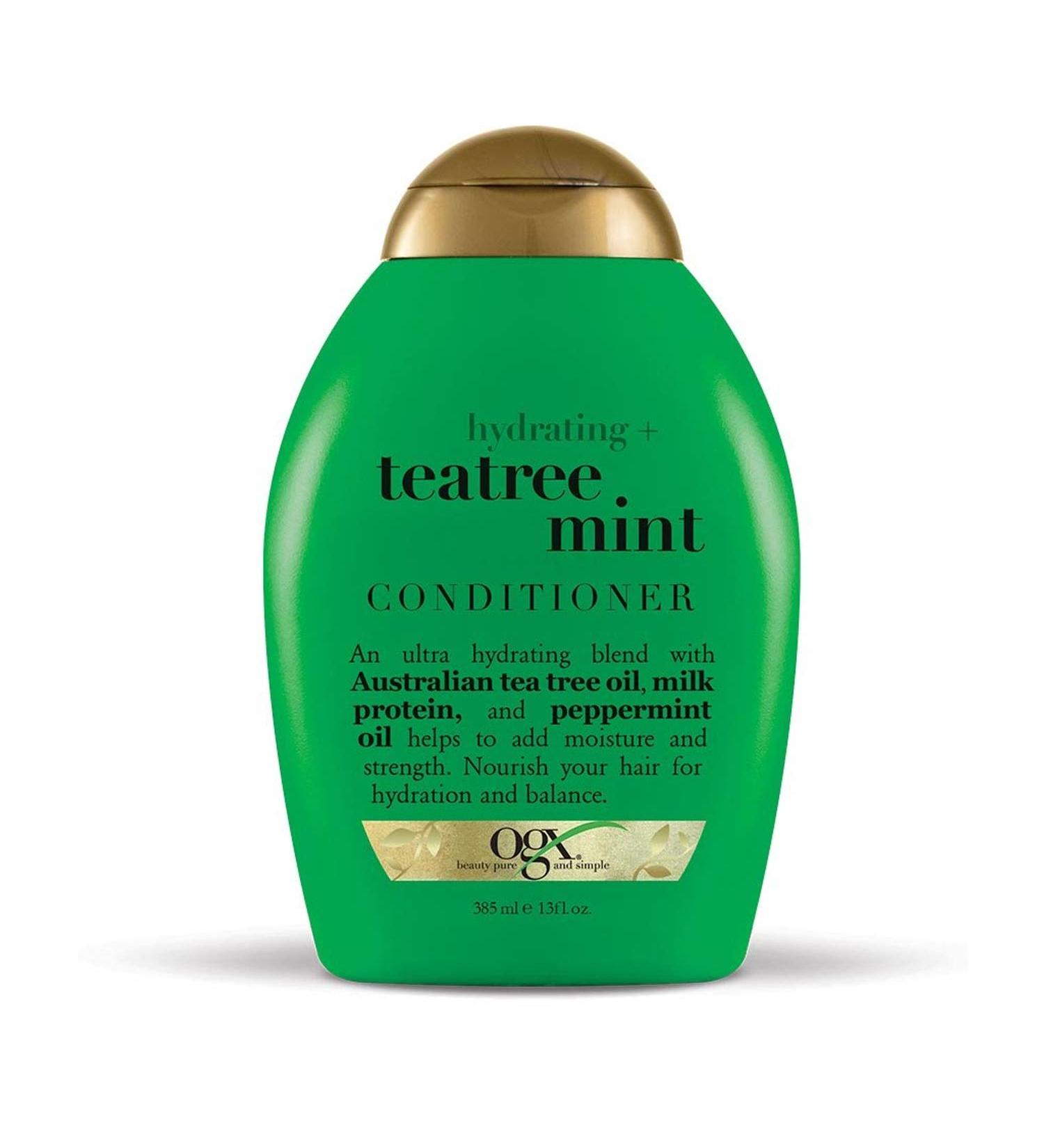OGX Hydrating Tea Tree Mint Conditioner - Nourish & Revitalize Hair | International Shipping Available - Buy Online on GoSupps.com