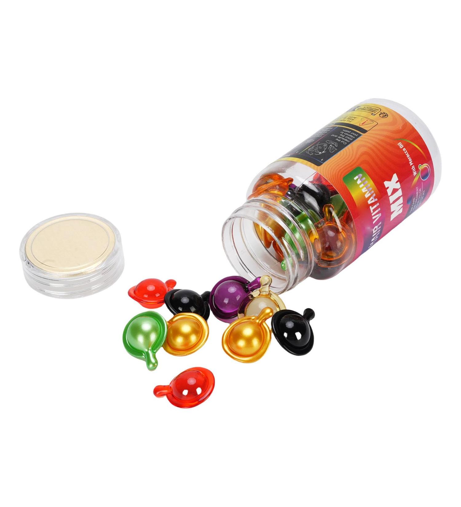 GEERYZHE Hair Repair Capsules Soften Coarse Strands Moisturize and Nourish for Vibrant Hair with Safe Ingredients 30 Capsules Ideal for Color Preservation and AntiDamage Protection - Buy Online on GoSupps.com