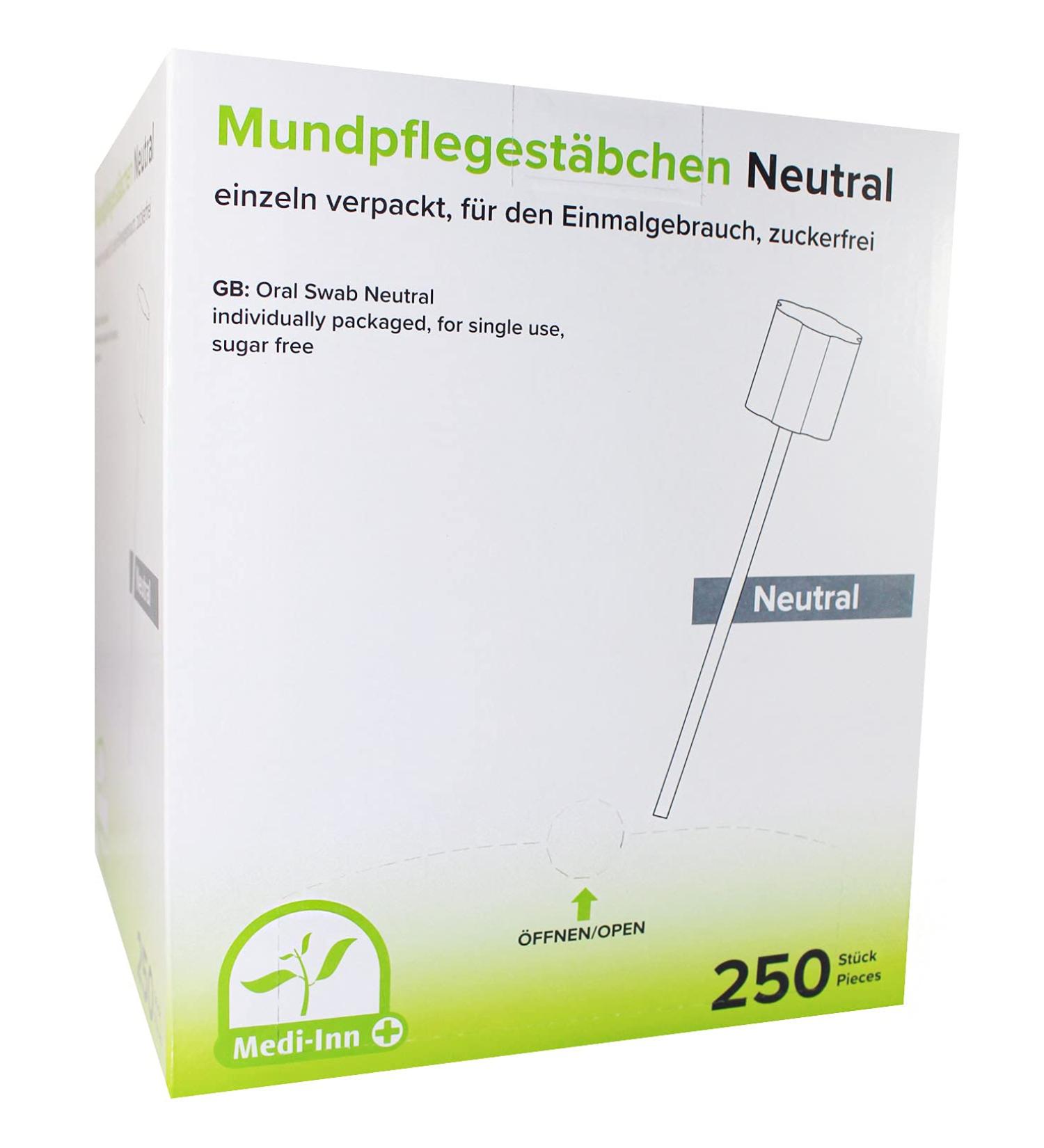 Sugar-free Mundpflegest bchen With Medi-Inn Taste Oral Hygiene Care (250 Pieces Neutral Taste) - Buy Online on GoSupps.com