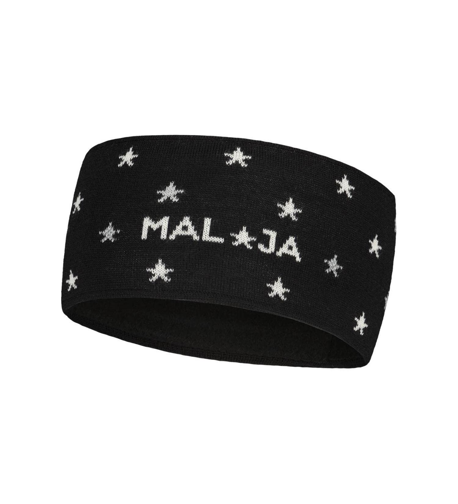Maloja Moonwood Headband Black Headwear Size One Size - Color Moonless