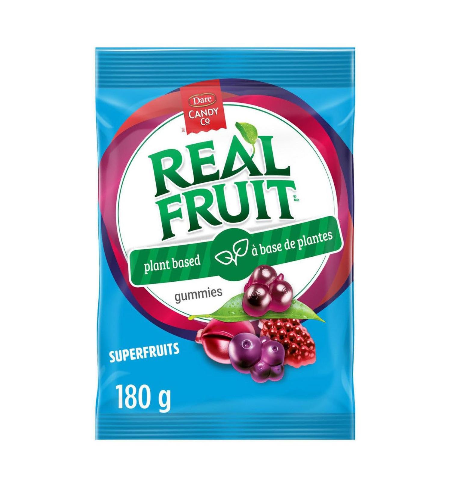 Realfruit Dare Gummies Superfruits 180 gram (Pack of 9) - Buy Online on GoSupps.com