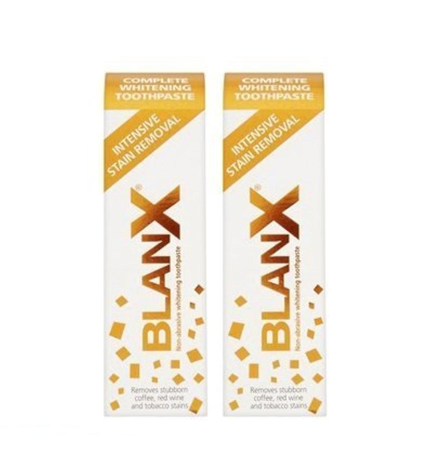 2 x Blanx Intensive Stain Remover Toothpaste