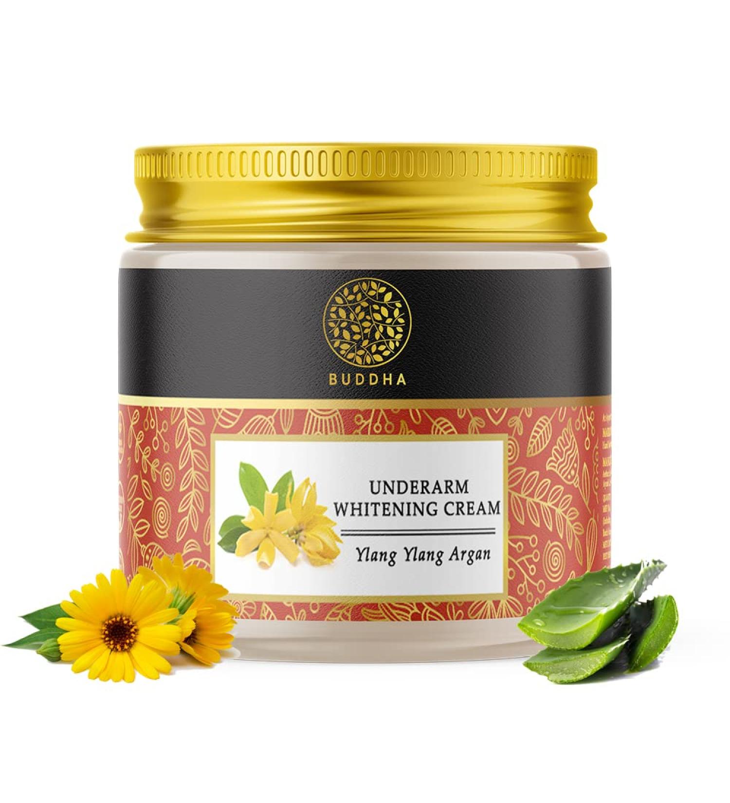 Buy Ayurvedic Underarm Cream (75g) - Lighten Dark Skin Brightens & Nourishes | 100% Natural Ayush Approved - Buy Online on GoSupps.com