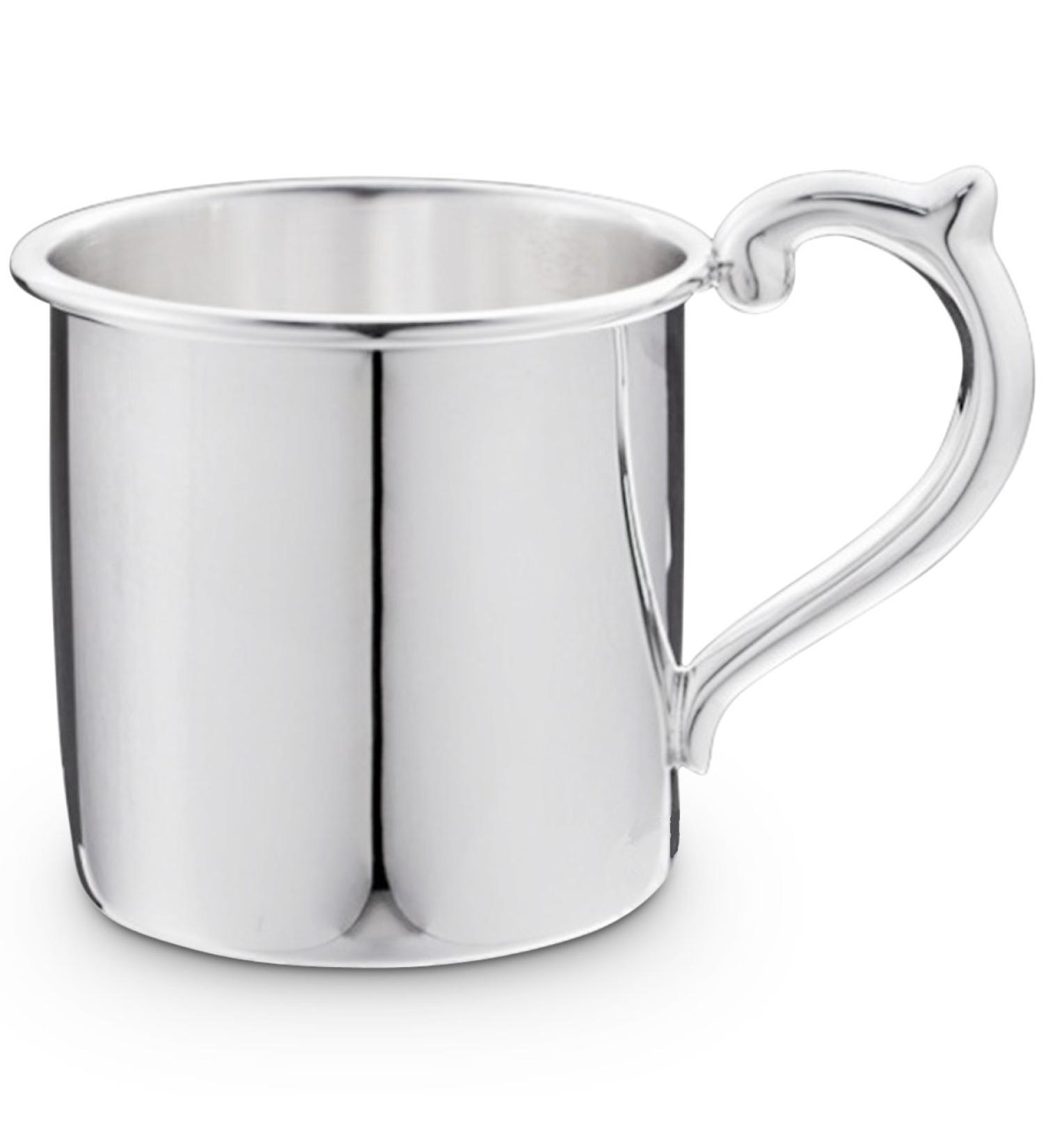 CUNILL Sterling Silver Baby Cup | Classic Silver Cup for Babies  Expecting Mothers | Solid 925 Sterling Silver | Custom Cunill Two Piece Gift Box