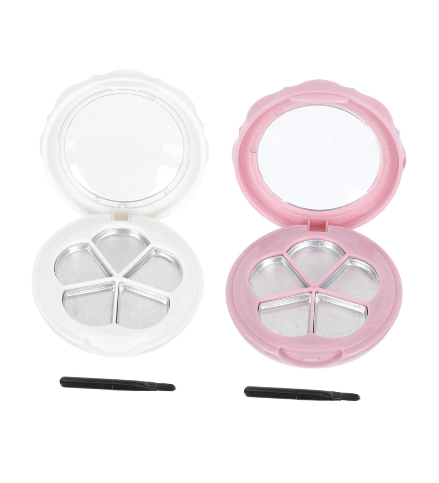 Beatifufu Makeup Organizers and Organizers Lipstick and Eyeshadow Test Palette Compact Makeup Organizer Storage Box Random Color - Buy Online on GoSupps.com