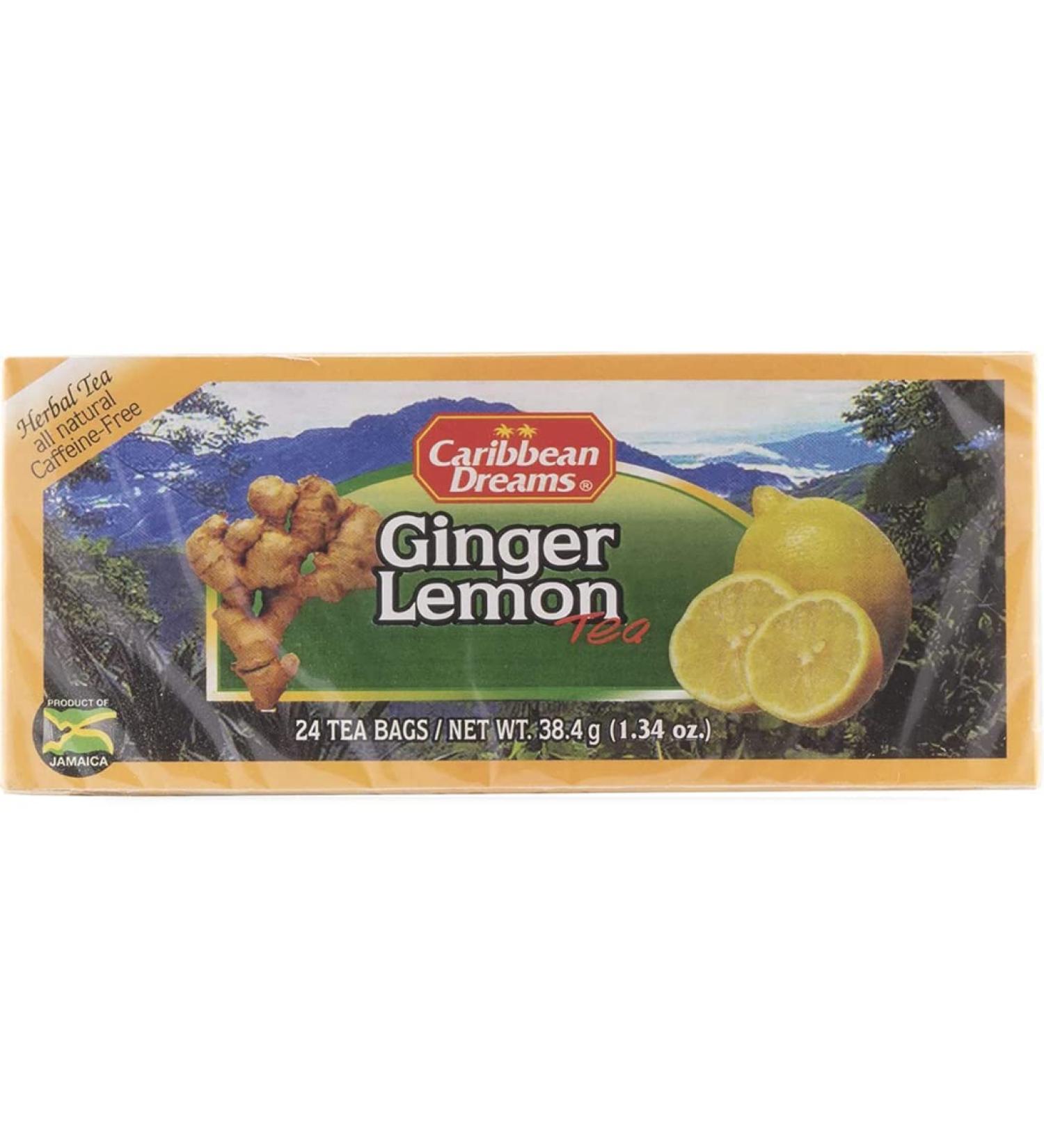 Caribbean Dreams Ginger Lemon Tea 6 x 24 s