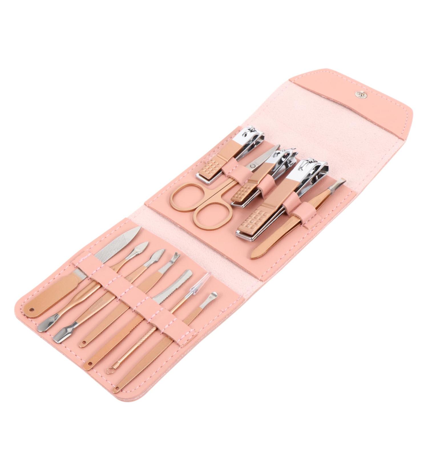 minkissy 1 Set Nail Clipper Set Cosmetology Kit Men Suits Professional Nail Clippers Nail Clipper for Men Nail Trimming Tool Manicure Tool Stainless Steel Nail Clipper Home Manicure Kit 11X10cm Golden - Buy Online on GoSupps.com