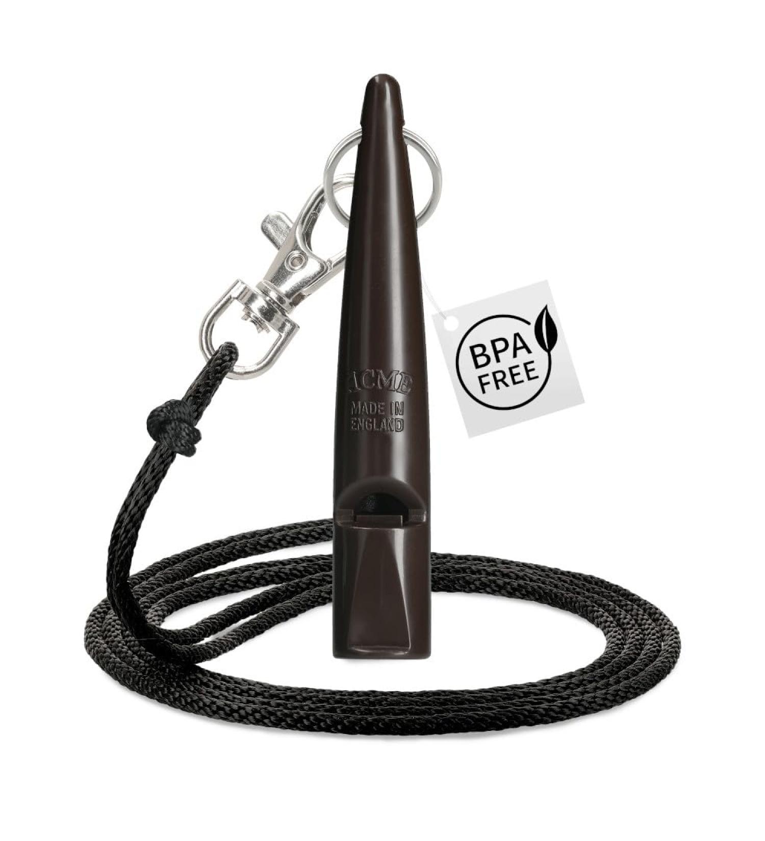 Acme Dog Whistle No. 210.5 | Free Pipe Band | Loud & Audible Dog Training | Professional Recall - Chocolate Brown - Buy Online on GoSupps.com