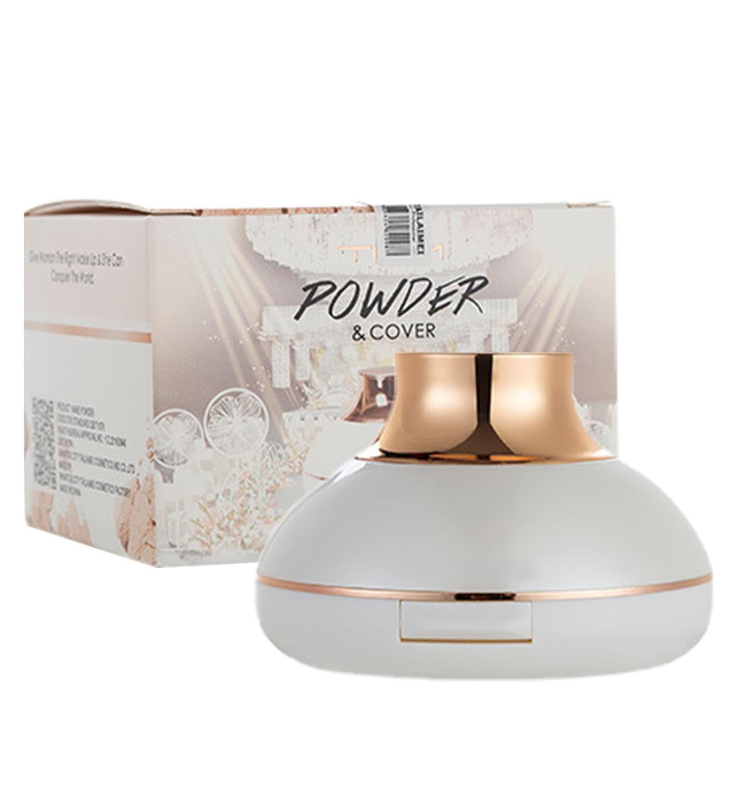  Veeteah Longwear Powder Foundation Pressed powder with full face coverage oil and shine control plant-based powder Veeteah compact makeup finish - Buy Online on GoSupps.com