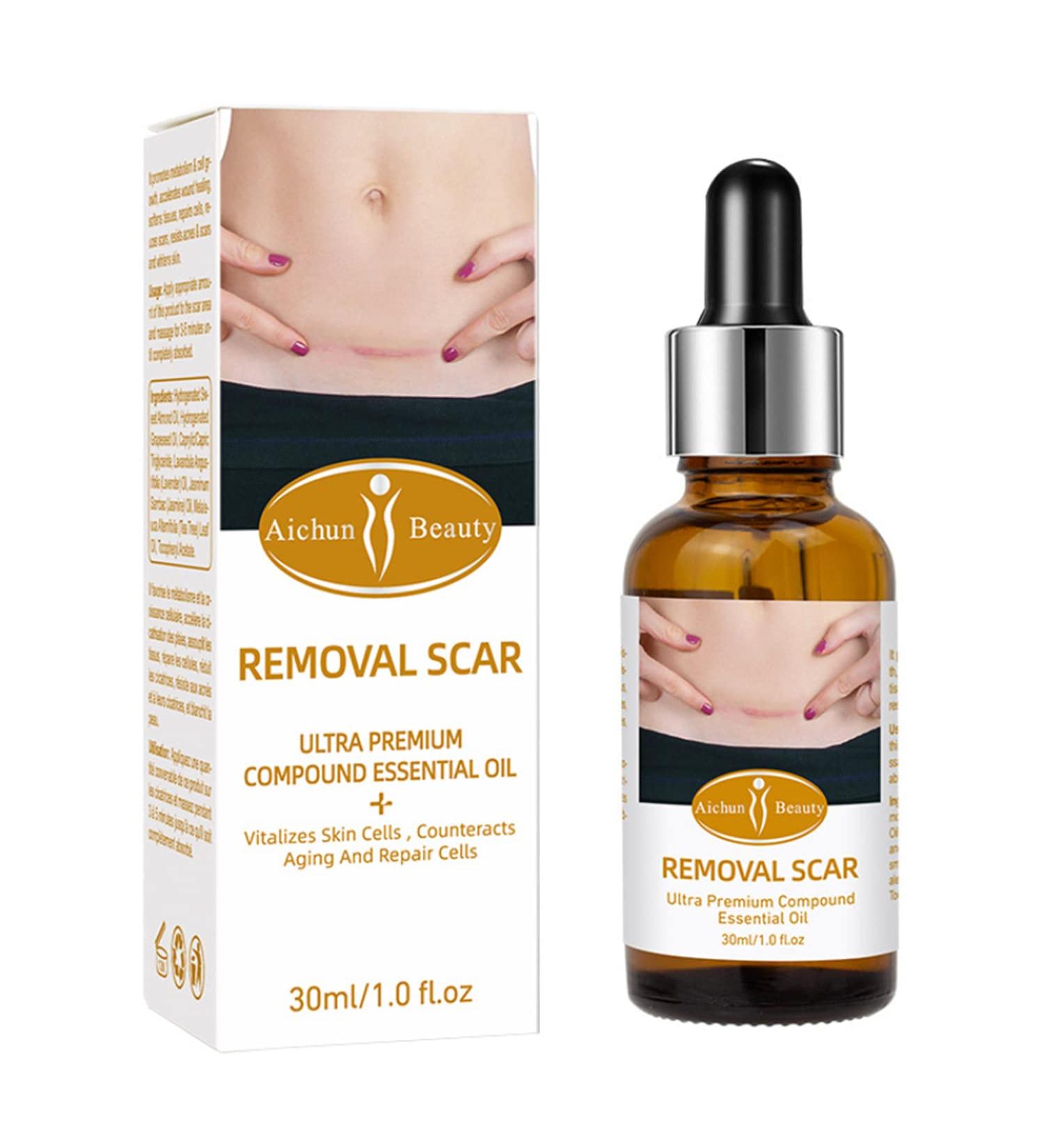 Aichun Beauty Scar Removal Essential Oil - Repair Cells & Reduce Scars | 30ml | Acne Resistance - Buy Online on GoSupps.com