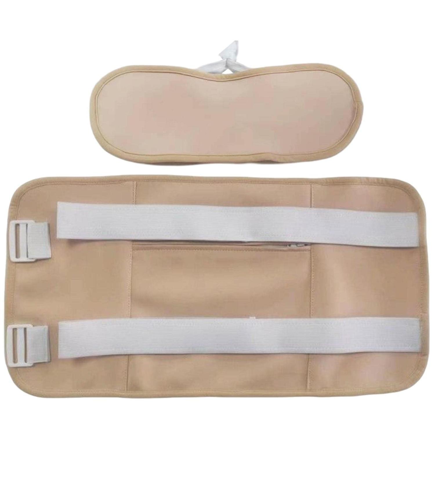 Buy Lingjiong Bio-Rizinus Oil Pack - Washable Adjustable Castor Oil Belly Wrap for Liver & Neck Support - International Shipping Available - Buy Online on GoSupps.com