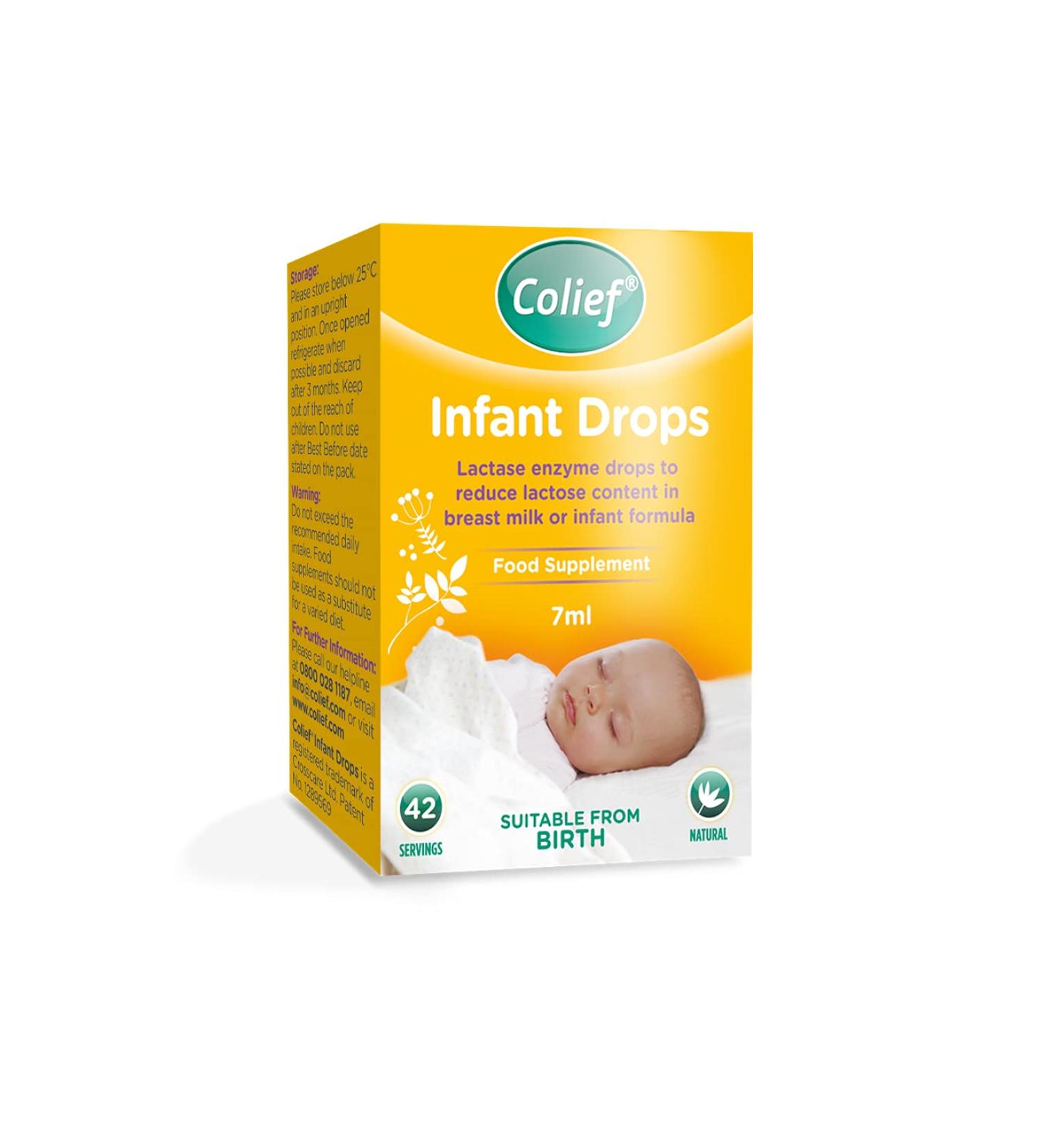 Colief Infant Drops - 7 ML | Effective Relief for Colic & Gas | Crosscare - Buy Online on GoSupps.com
