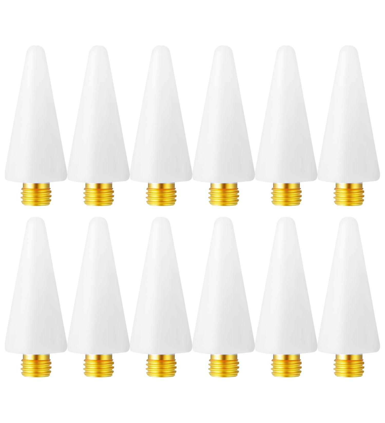 12 Pcs Rhinestone Picker Replacement Tips for Nail Dotting Pen - White - Buy Online on GoSupps.com