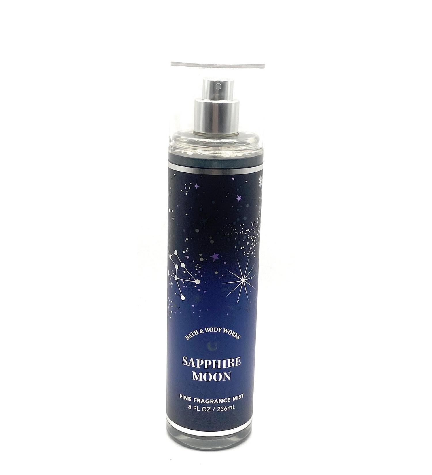 Bath and Body Works Sapphire Moon Fine Fragrance Mist 8 Fluid Ounce Body Spray