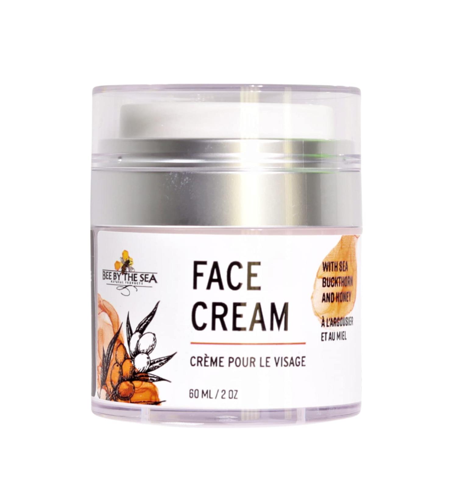 Bee by the Sea Sea Buckhorn & Honey Face Cream Jar by Bee by the Sea - Buy Online on GoSupps.com