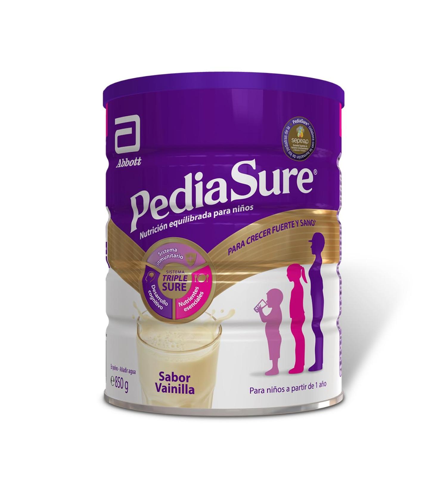  PediaSure PediaSure Vanilla Flavor Children's Food Supplement with Protein Vitamins and Minerals 850g - Buy Online on GoSupps.com