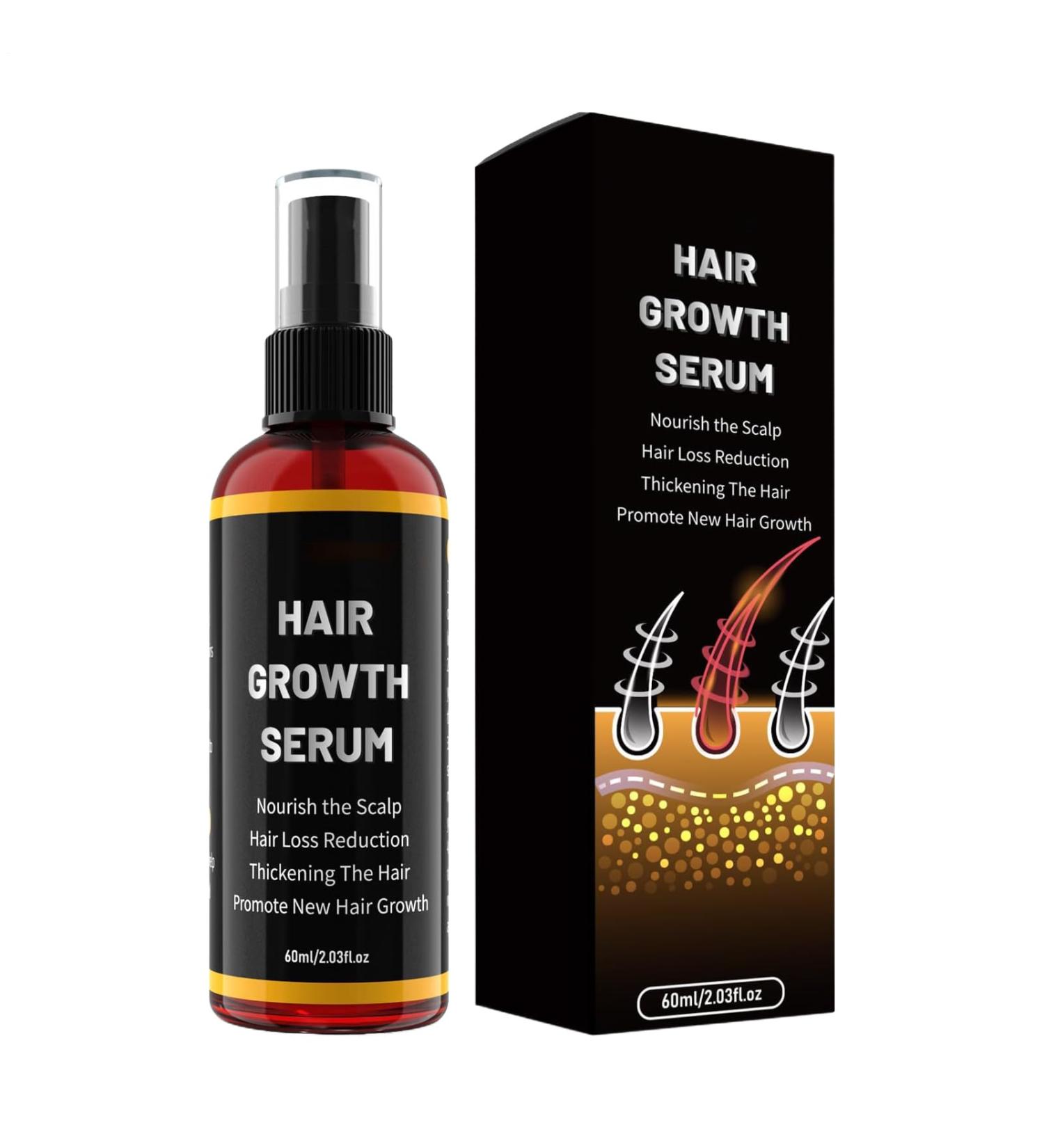 Huile capillaire - 60 ml - Huile de croissance des cheveux - Produit nourrissant - Huiles de renforcement des cheveux pour femmes et hommes - Voyage la maison - Pour les amateurs de beaut  - Buy Online on GoSupps.com