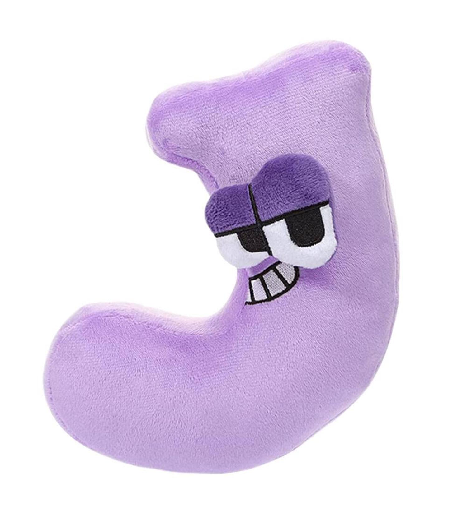 Alphabet Lore Plush Animal Toy | Cute Funny Educational Stuffed Doll for Kids and Adults | Perfect Gift for Christmas and Birthdays | Boys Girls Stocking Stuffer (J) - Buy Online on GoSupps.com
