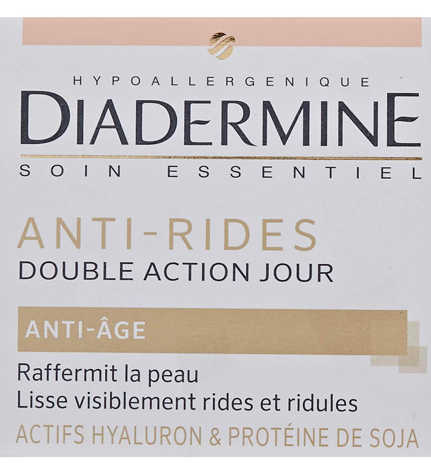 Diadermine Anti-Wrinkle Double Action Day 50 ml - Buy Online on GoSupps.com