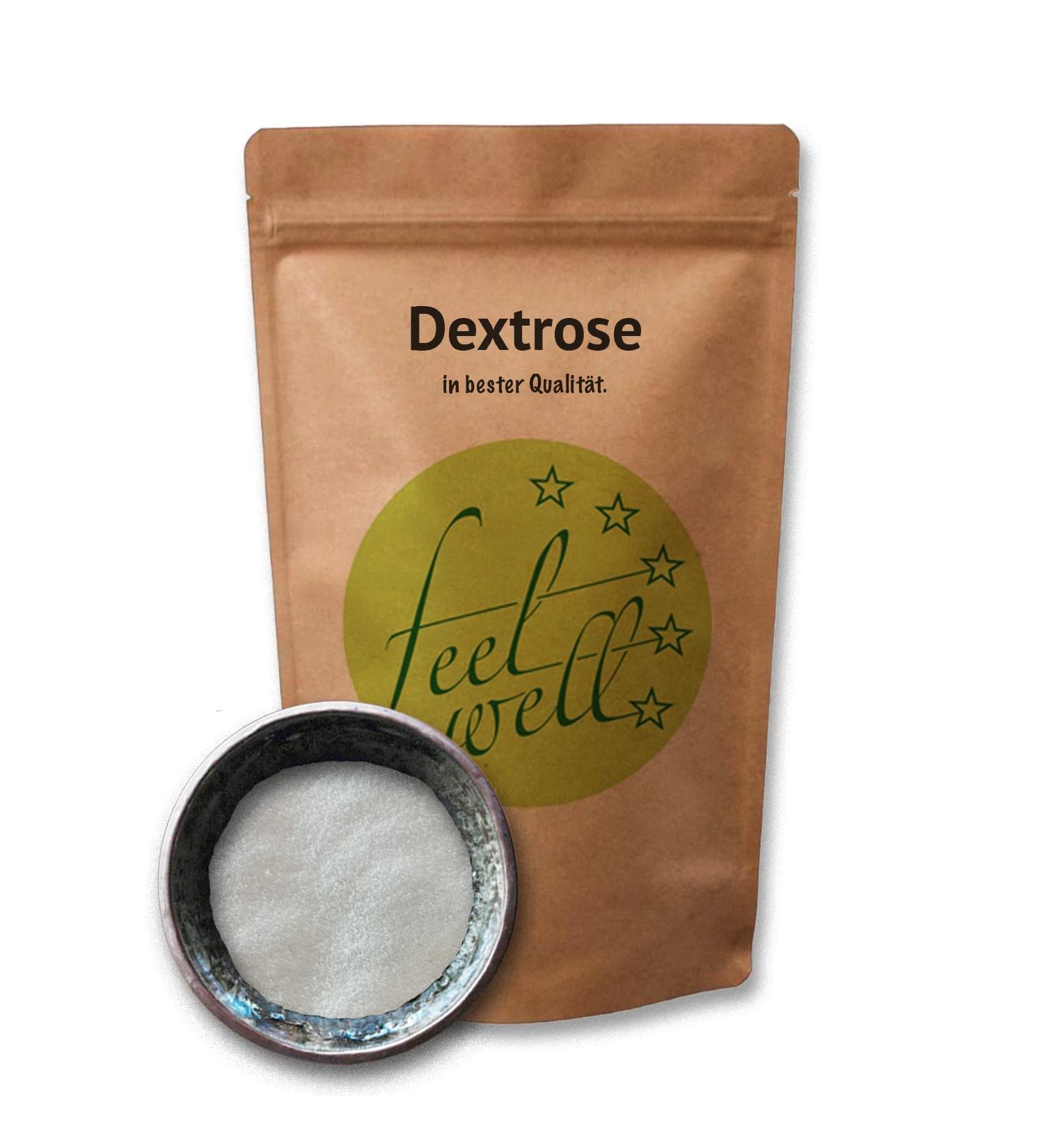 FeelWell Dextrose Powder 1kg - Dextrose in powder form - Glucose powder