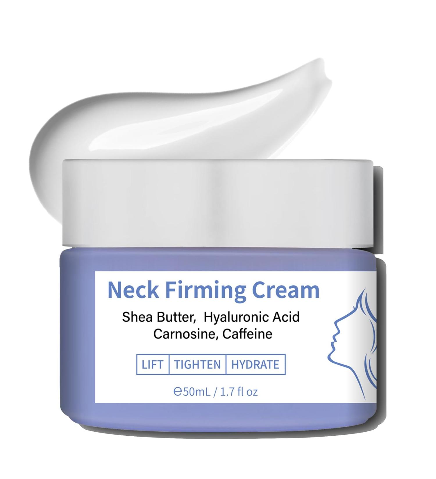 Fvquhvo Neck Firming Cream | Anti-Aging Tighten & Lift | Even Skin Tone for All Skin Types - Buy Online on GoSupps.com