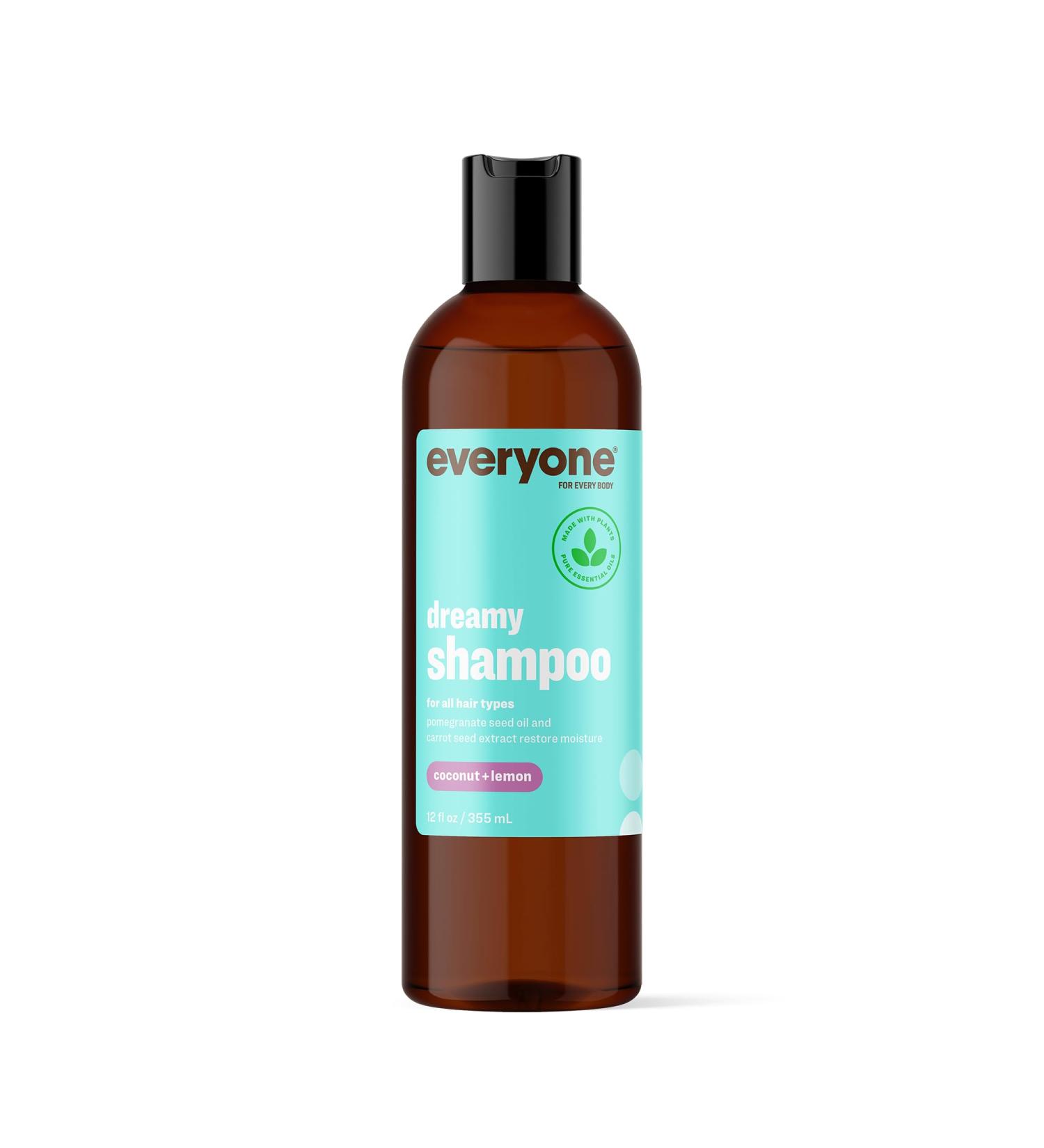 Everyone Hair Care Dreamy Shampoo - Coconut & Lemon | Gentle Cleansing Moisturizing Sulfate & Paraben Free | 12 fl oz - Shop Internationally - Buy Online on GoSupps.com