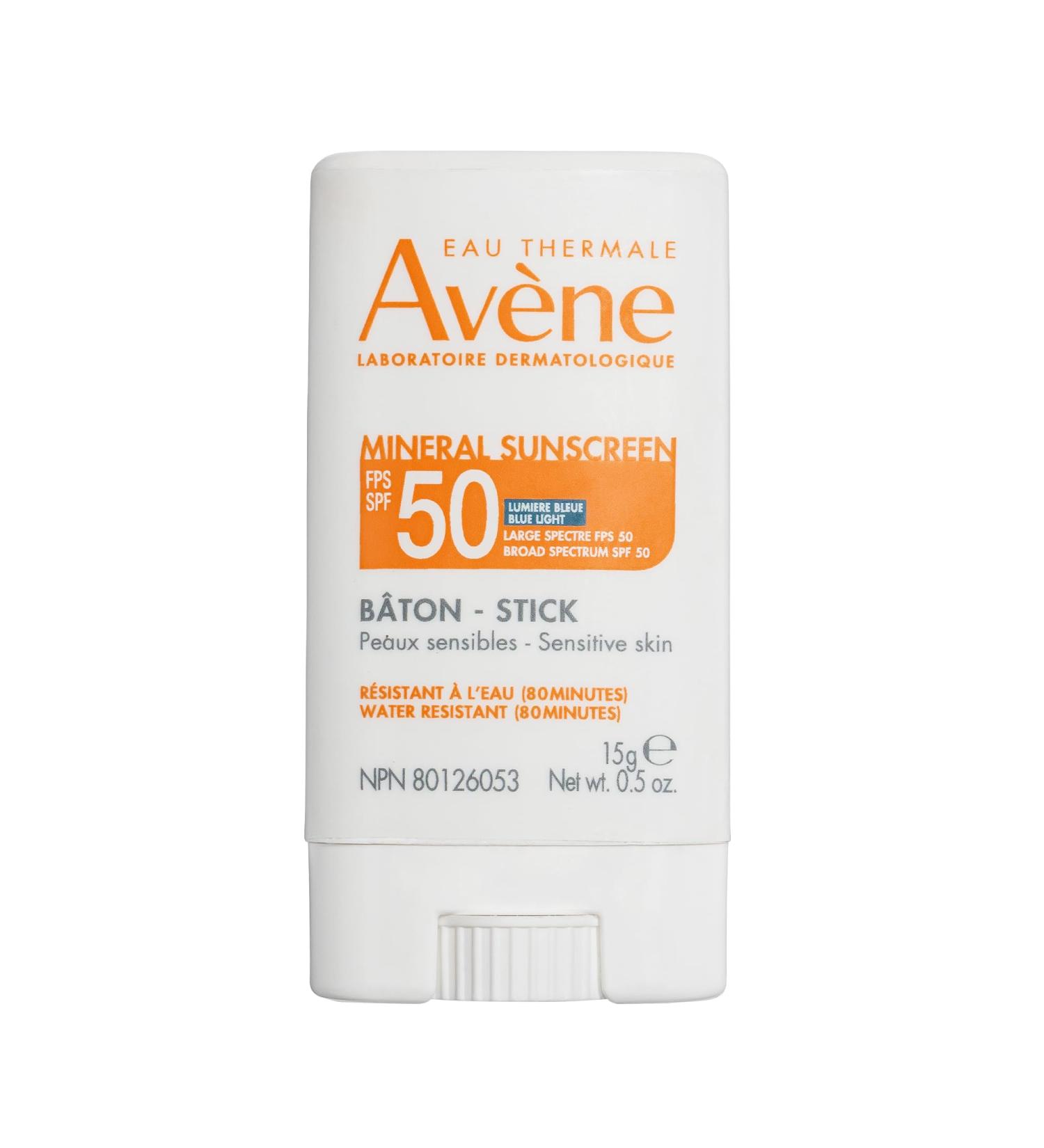 Eau Thermale Avene Mineral Sunscreen Stick SPF 50 - 0.5 Oz | Best International Shipping - Buy Online on GoSupps.com