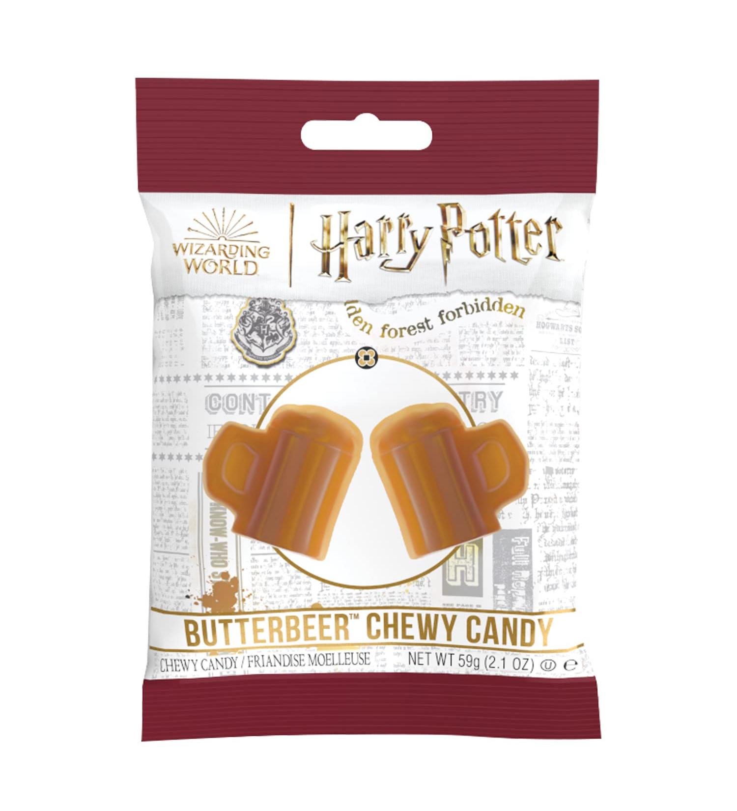  Jelly Belly Jelly Belly Butterbeer Chewy Candy Bag - Gluten Free Jelly - Dairy and Fat Free - Sweets for Children of All Ages 3 x 59 grams - Buy Online on GoSupps.com