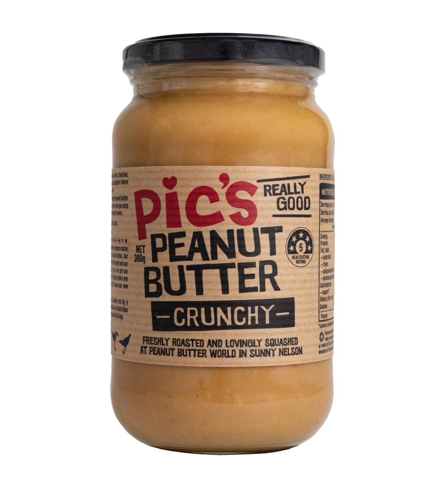 Pic's Peanut Butter Crunchy - Buy Online on GoSupps.com