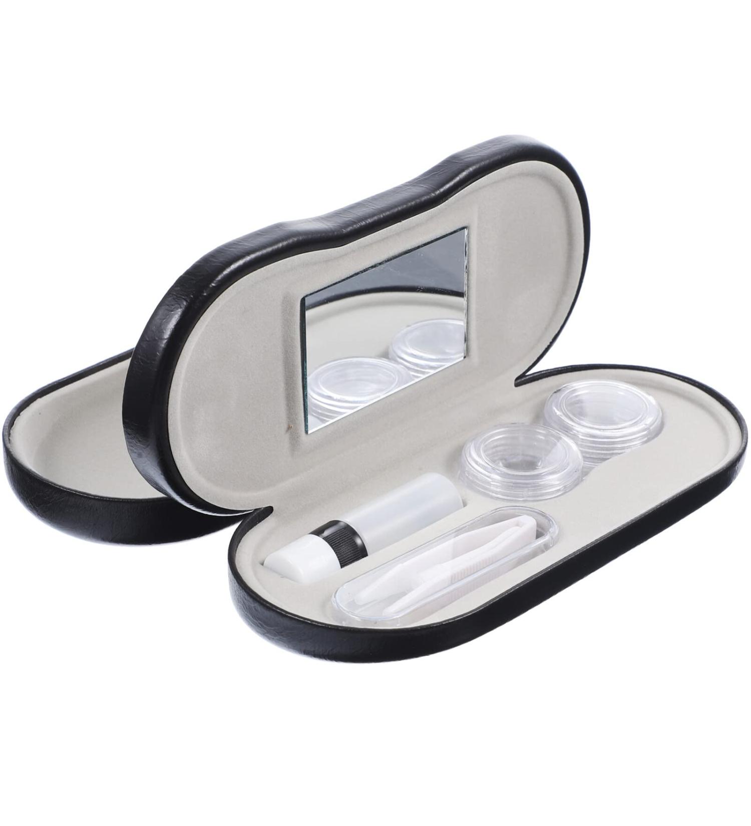 MipCase Double-Lying Glasses Case | Travel Kit & Contact Holder | Versatile Storage for Glasses & Contacts - Buy Online on GoSupps.com
