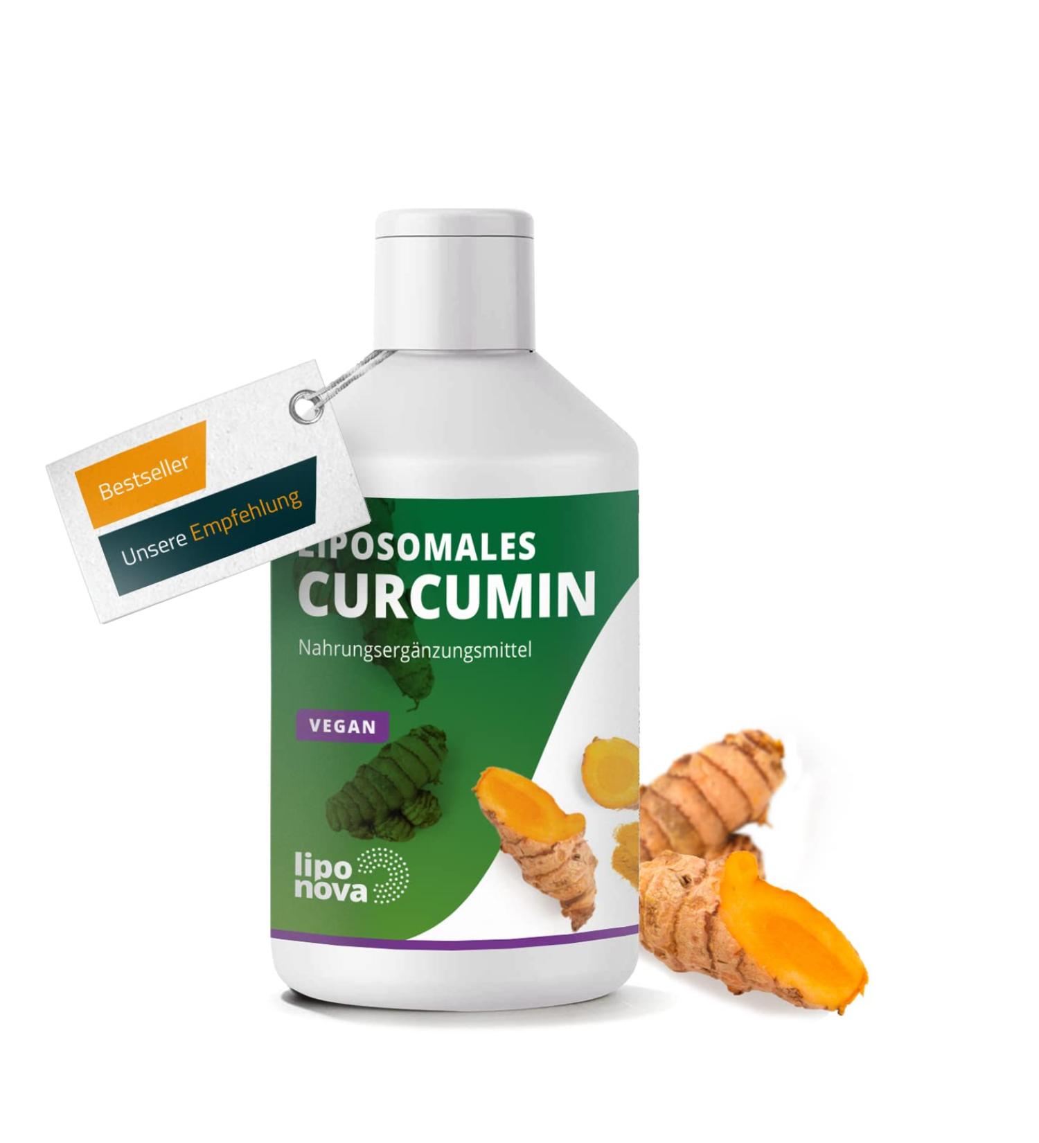 Yoyosan Liposomal Curcumin | High Dose 200mg | Maximum Bioavailability | Vegan & Certified | Effective Turmeric Supplement - Buy Online on GoSupps.com