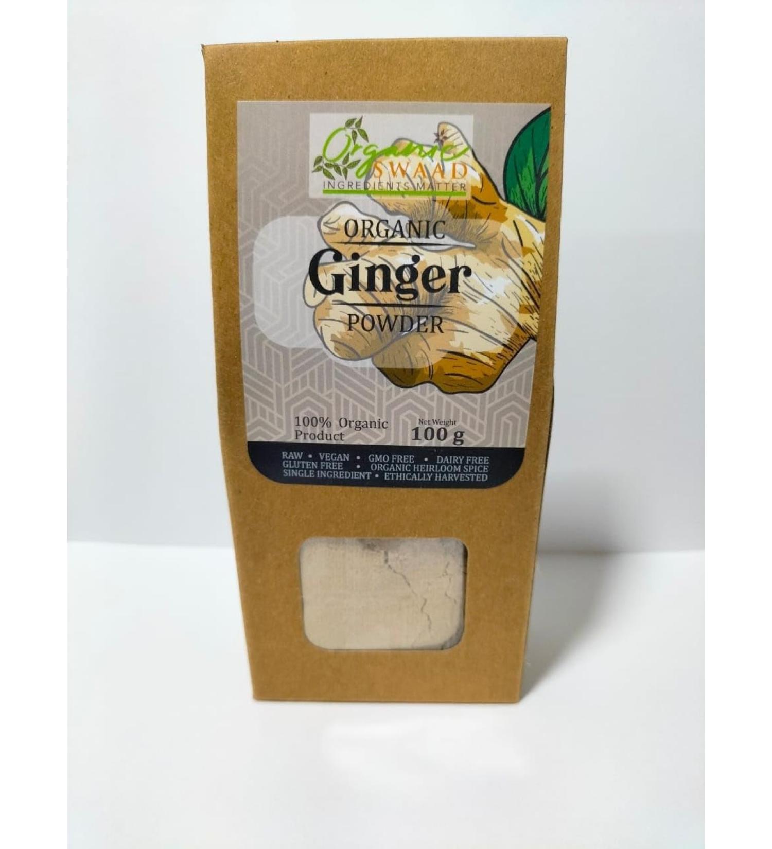 Organic Swaad Organic Ginger Powder 250g - Sri Lanka