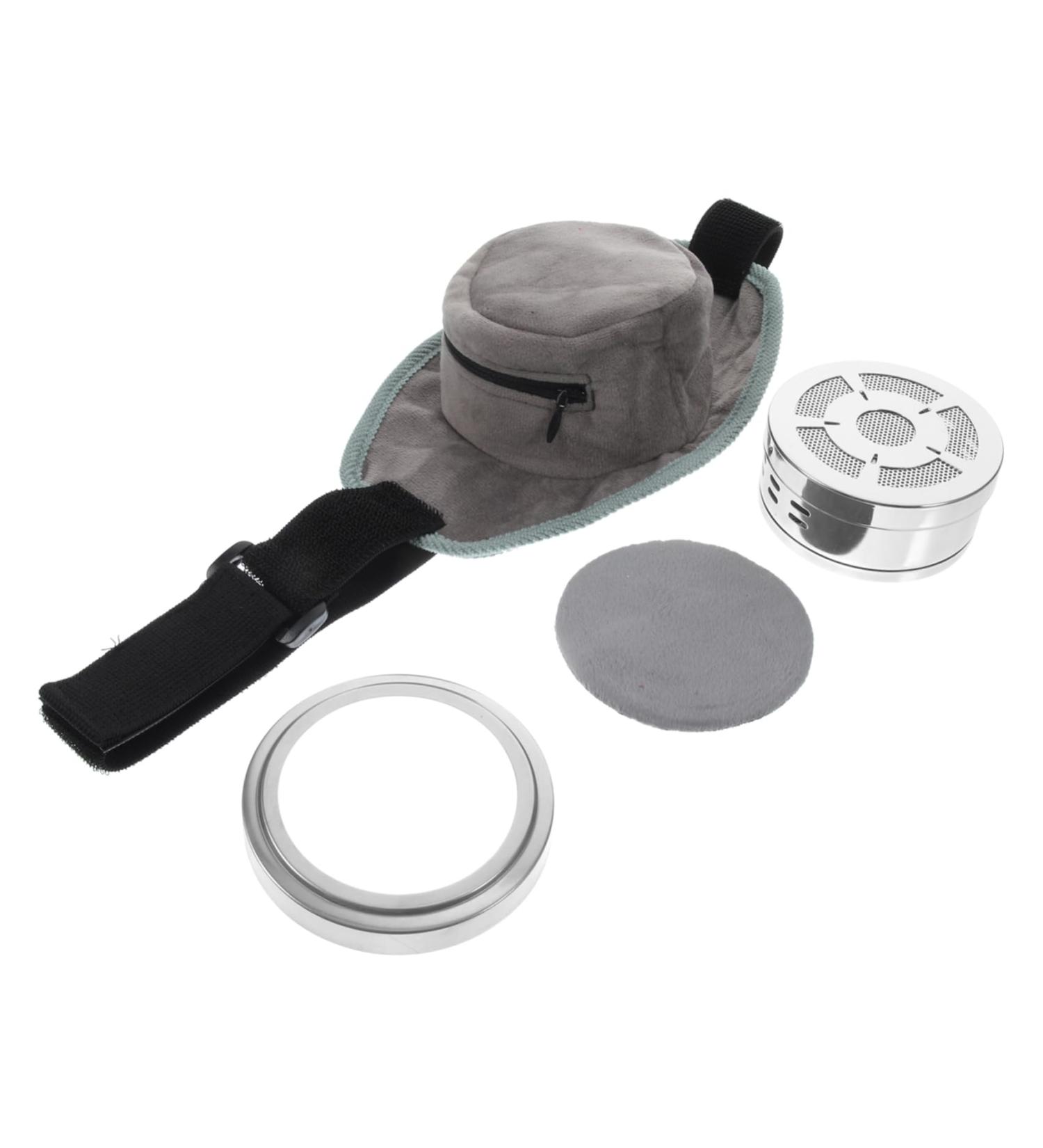 Lurrose Moxibustion Kit for Waist & Belly - Copper Holder Cleaning Pads Portable Moxa Tank | International Shipping - Buy Online on GoSupps.com