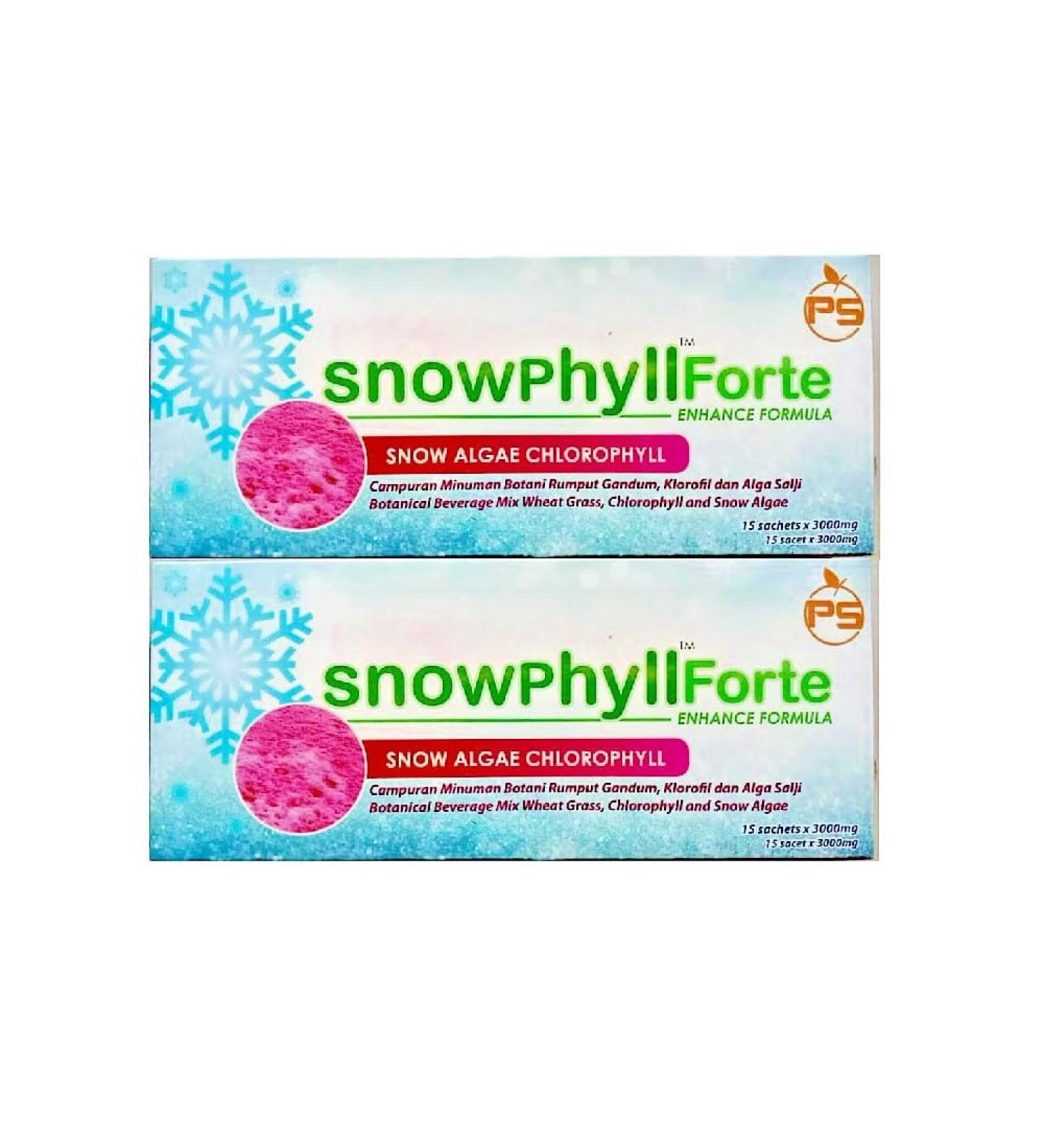 2x Boites Phytoscience Snowphyll Forte Cellules Souches