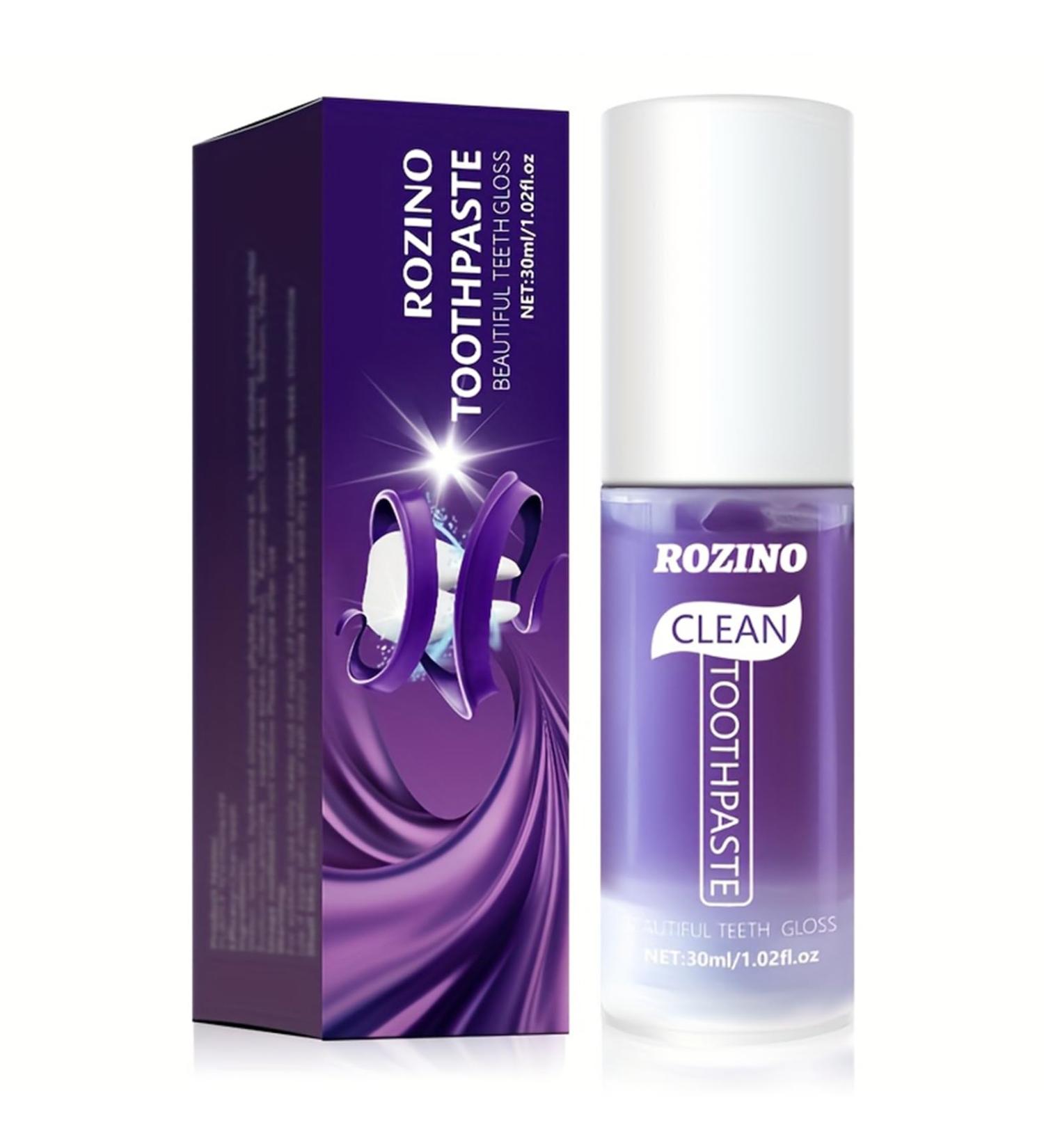 Purple Toothpaste Purple Whitening Toothpaste for Fresh Breath & Sensitivity Relief Deep Cleaning Stain Removal Whitening Press Bottle (1.02OZ Fresh Mint) Fresh Mint 1 Fl Oz (Pack of 1) - Buy Online on GoSupps.com