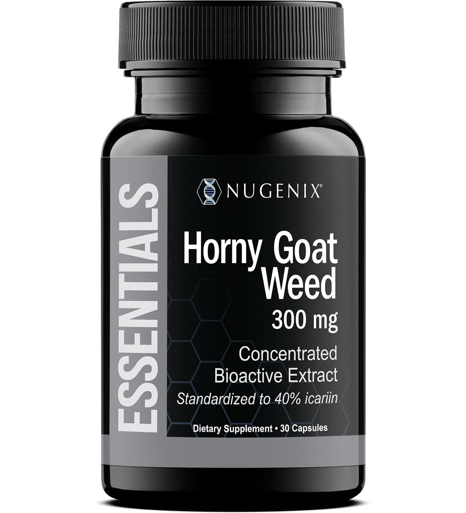 Nugenix Horny Goat Weed 300 mg - 30 Capsules for Enhanced Energy & Vitality - Buy Online on GoSupps.com