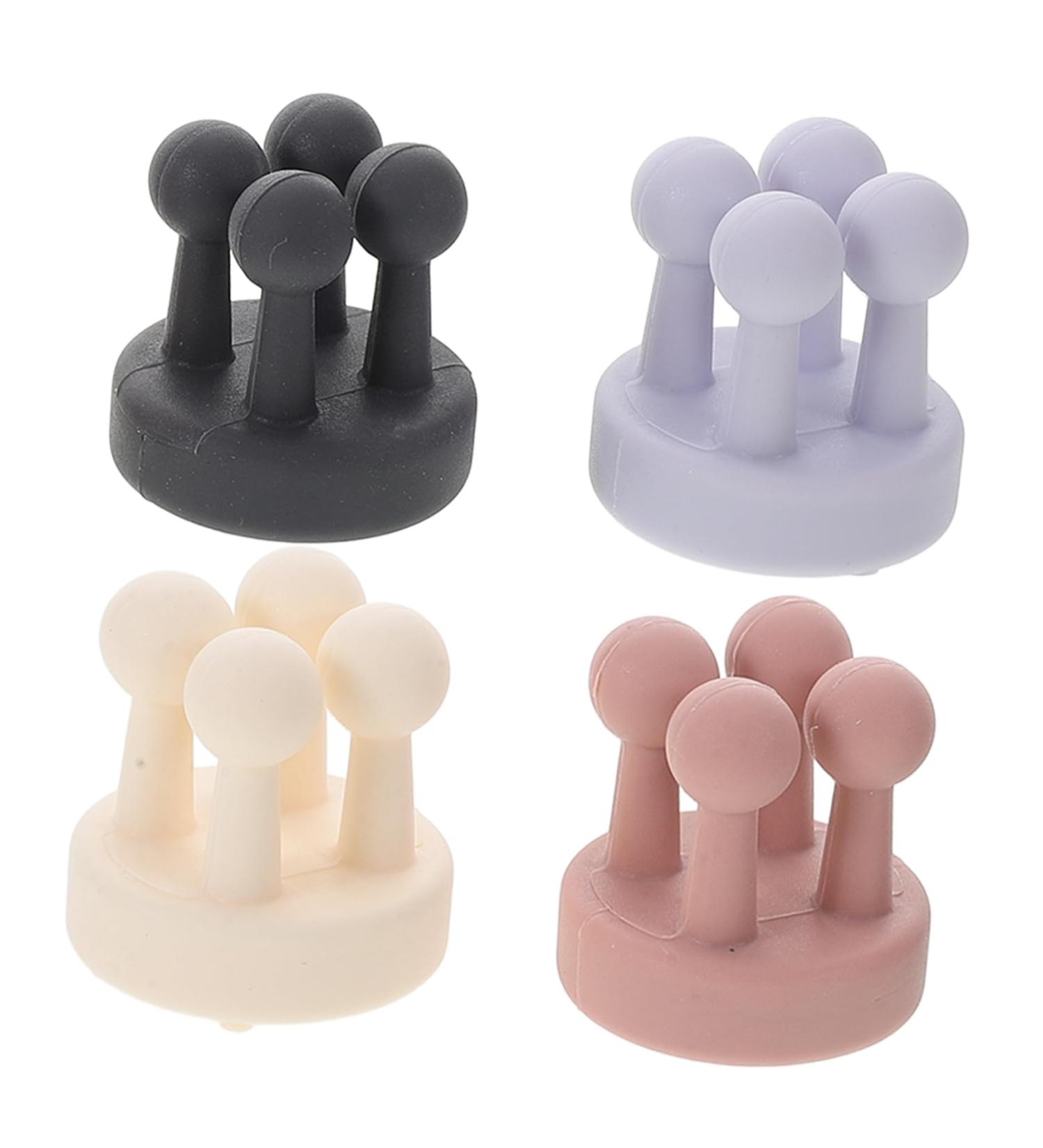 NOLITOY 4pcs Nail- Seamless Hook Towel Hook Razor Holder Bathroom Wall Hooks Hat Hooks - Buy Online on GoSupps.com