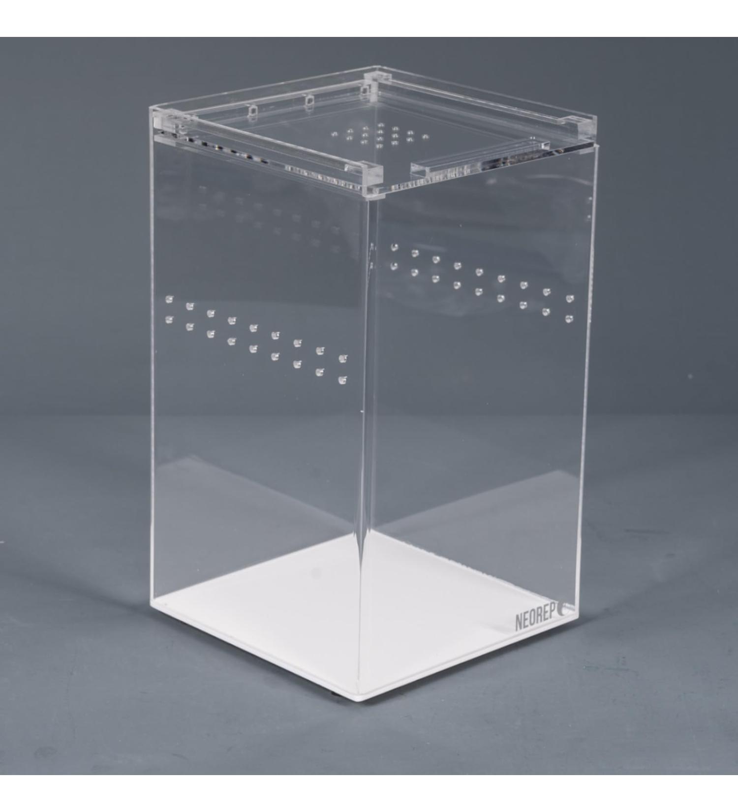 NEOREP 150x150x250mm Acrylic Arboreal Invertebrate Spider Tarantula Mantis Display Tank Box Enclosure NRAE017 - Buy Online on GoSupps.com