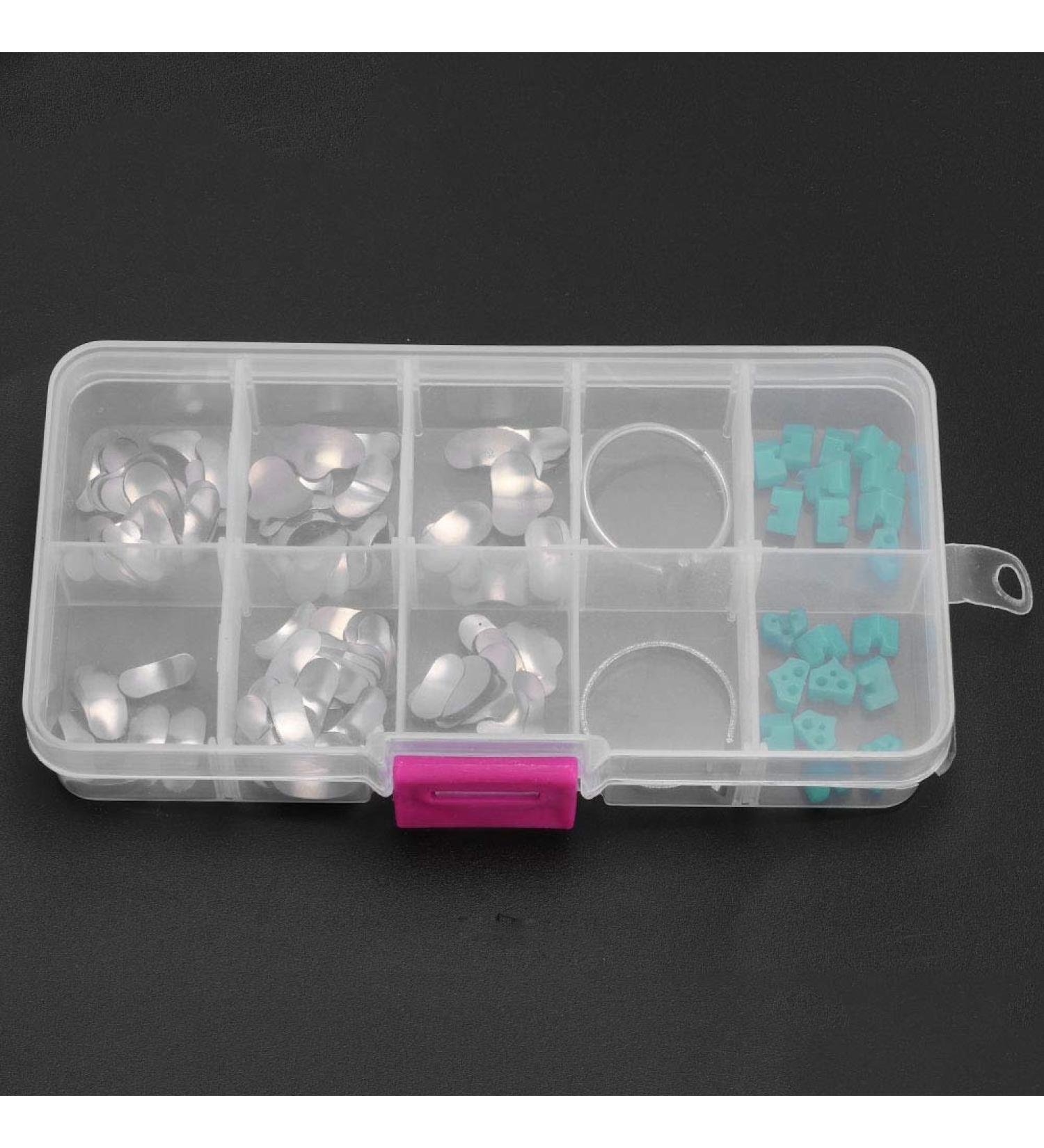 Buy 100 Piece Contoured Sectional Matrices & Ring Wedges - International Shipping Available - Buy Online on GoSupps.com