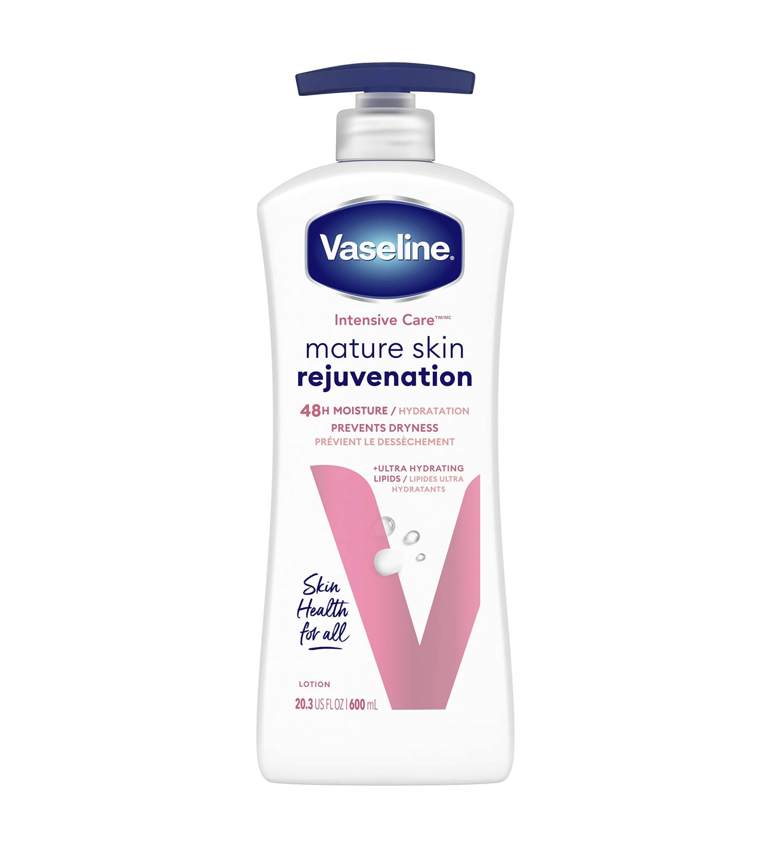 Vaseline Intensive Care Mature Skin Rejuvenation Body Lotion 600ml - Nourish & Hydrate Your Skin | Buy Internationally - Buy Online on GoSupps.com
