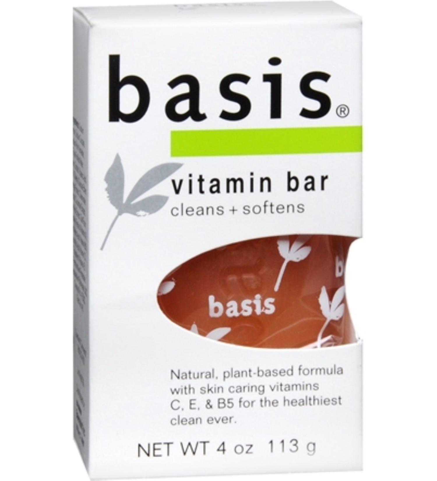 Basis Bar Vitamin 4 oz (Pack of 12)
