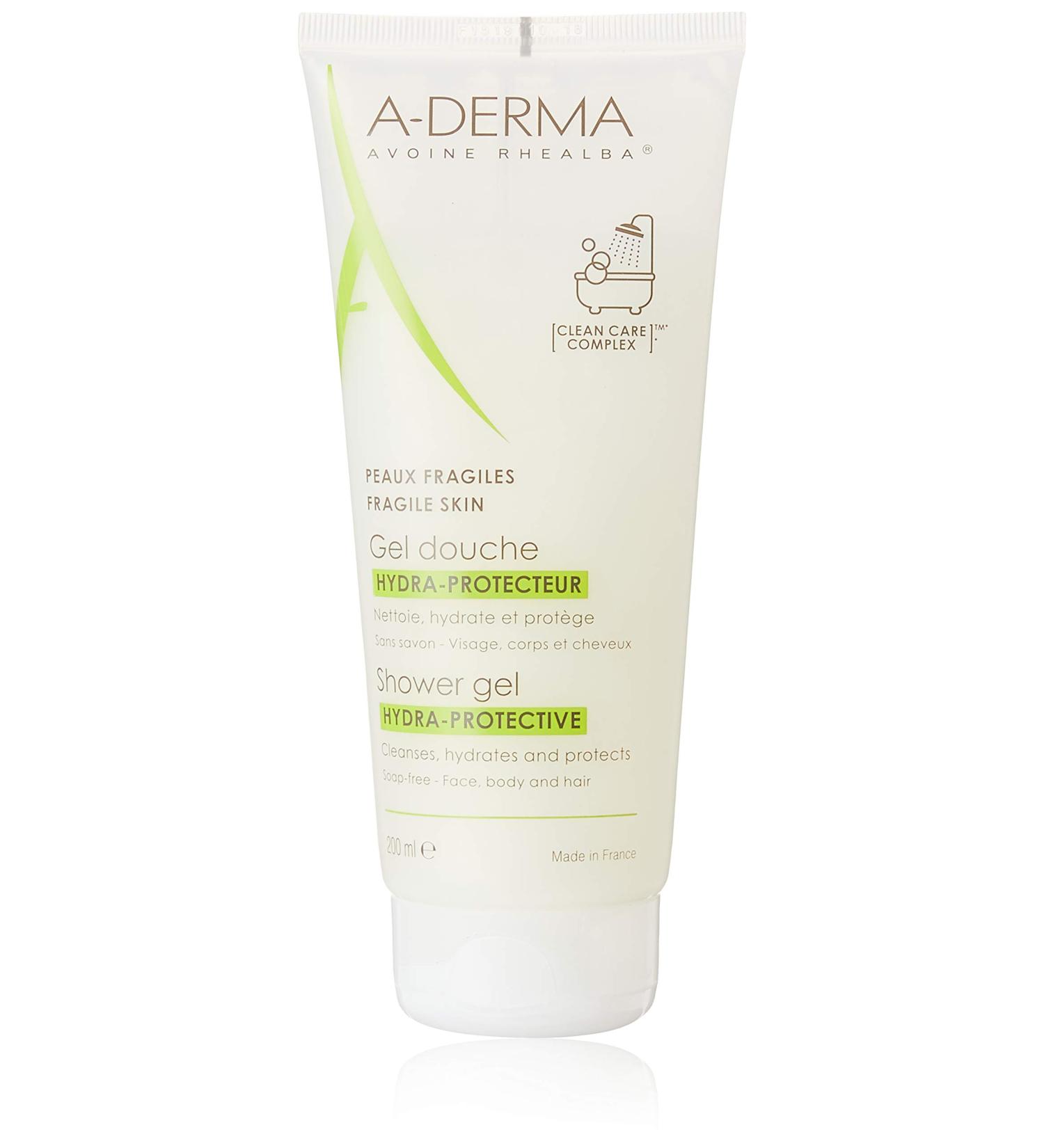 Aderma Shower Gel Hydra-Protective 200ml | Hydrating & Soothing Body Wash - Buy Internationally - Buy Online on GoSupps.com