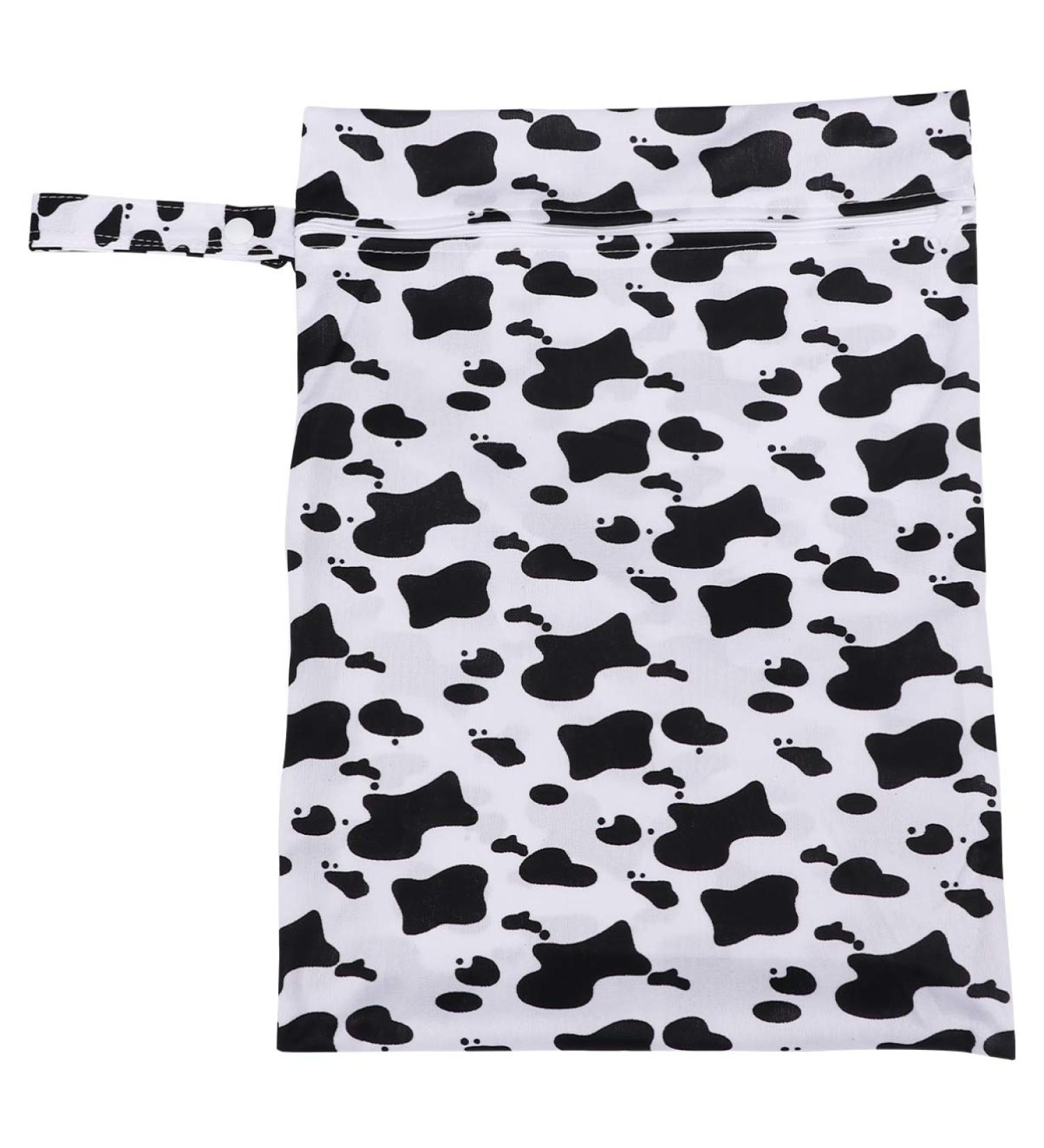 Valiclud Waterproof Baby Diaper Storage Bag | Cartoon Printed Reusable Wet Dry Diaper Bag for Small Children - Buy Online on GoSupps.com