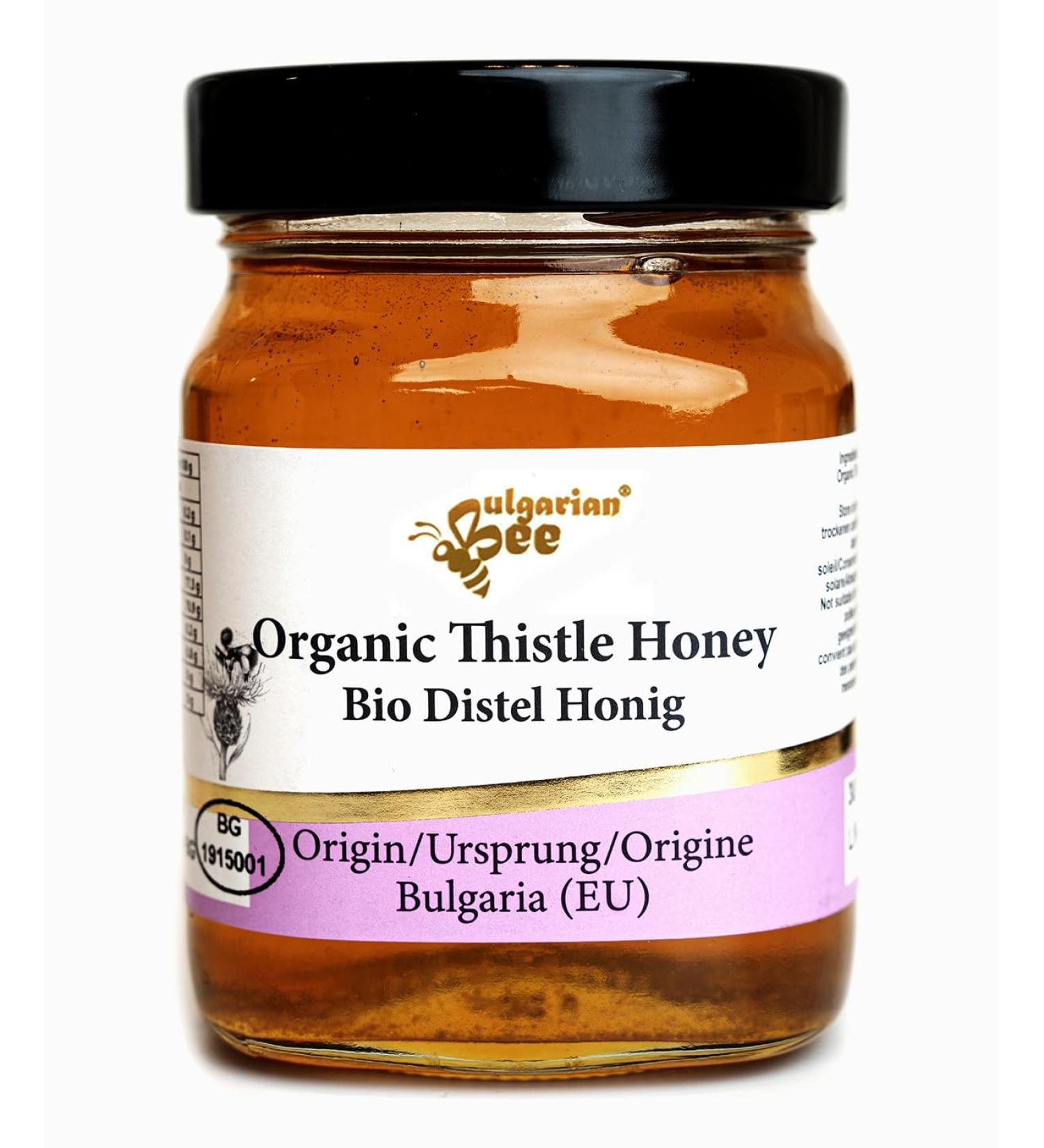 450g Thistle Flower Honey - Buy Online on GoSupps.com